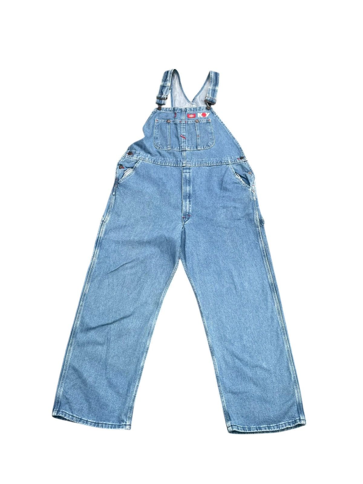 Dickies × Vintage Vintage Dickies Denim Overall Size US 42 / EU 58 - 1 Thumbnail
