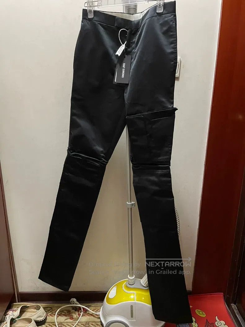Raf Simons Raf Simons Silk satin trousers Size US 30 / EU 46 - 1 Thumbnail