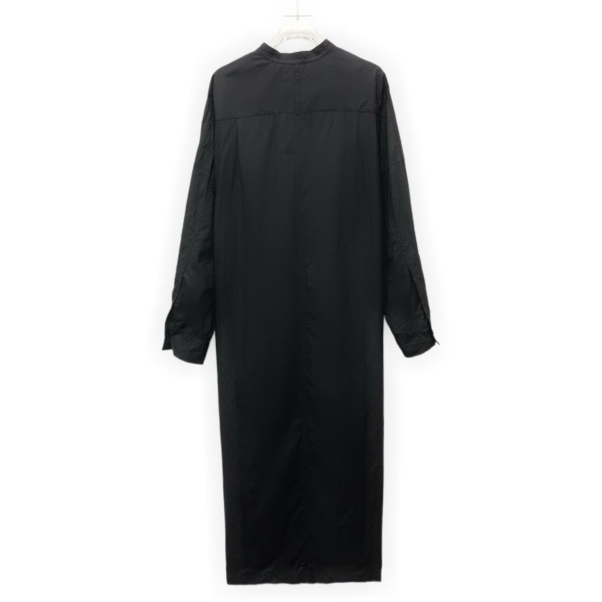 Jil Sander Jil Sander Black Silk Long Sleeve Shirt Dress K26WX Size M / US 6-8 / IT 42-44 - 2 Thumbnail