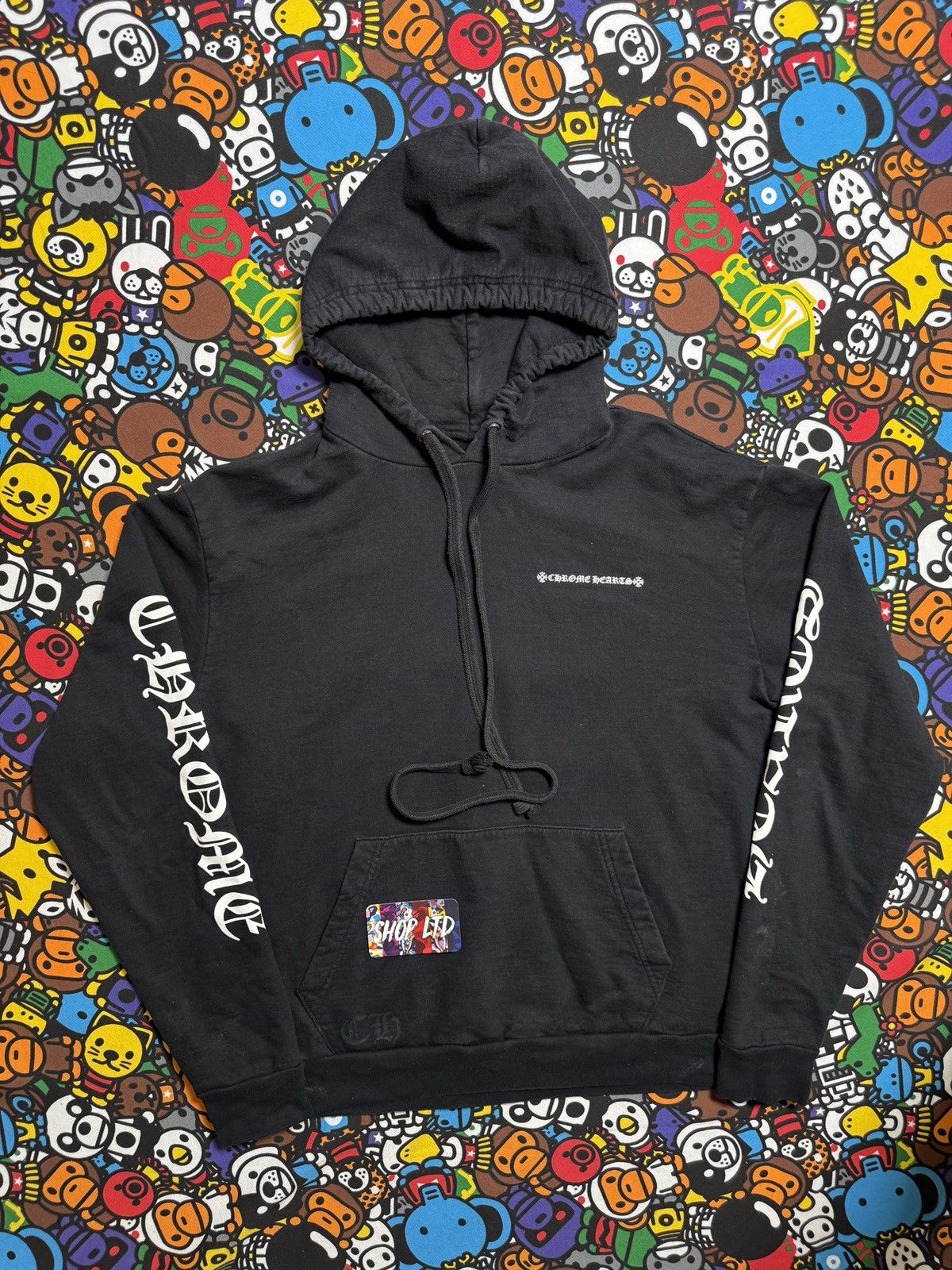 Chrome Hearts Chrome Hearts Black Multi Cross Logo Hoodie Size US S / EU 44-46 / 1 - 3 Thumbnail