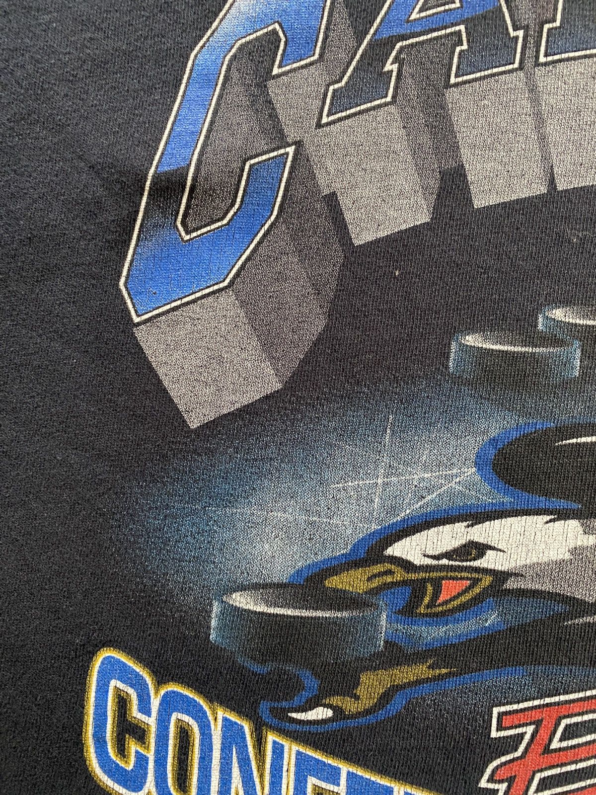 NHL Vintage 1998 Washington Capitals Eastern Champs 3XL Tee Size US XXL / EU 58 / 5 - 6 Thumbnail