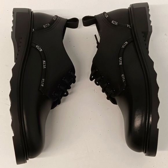 Valentino Valentino Garavani Men's VLTN Leather Derby Shoes - EU42/US9 Size US 9 / EU 42 - 5 Thumbnail