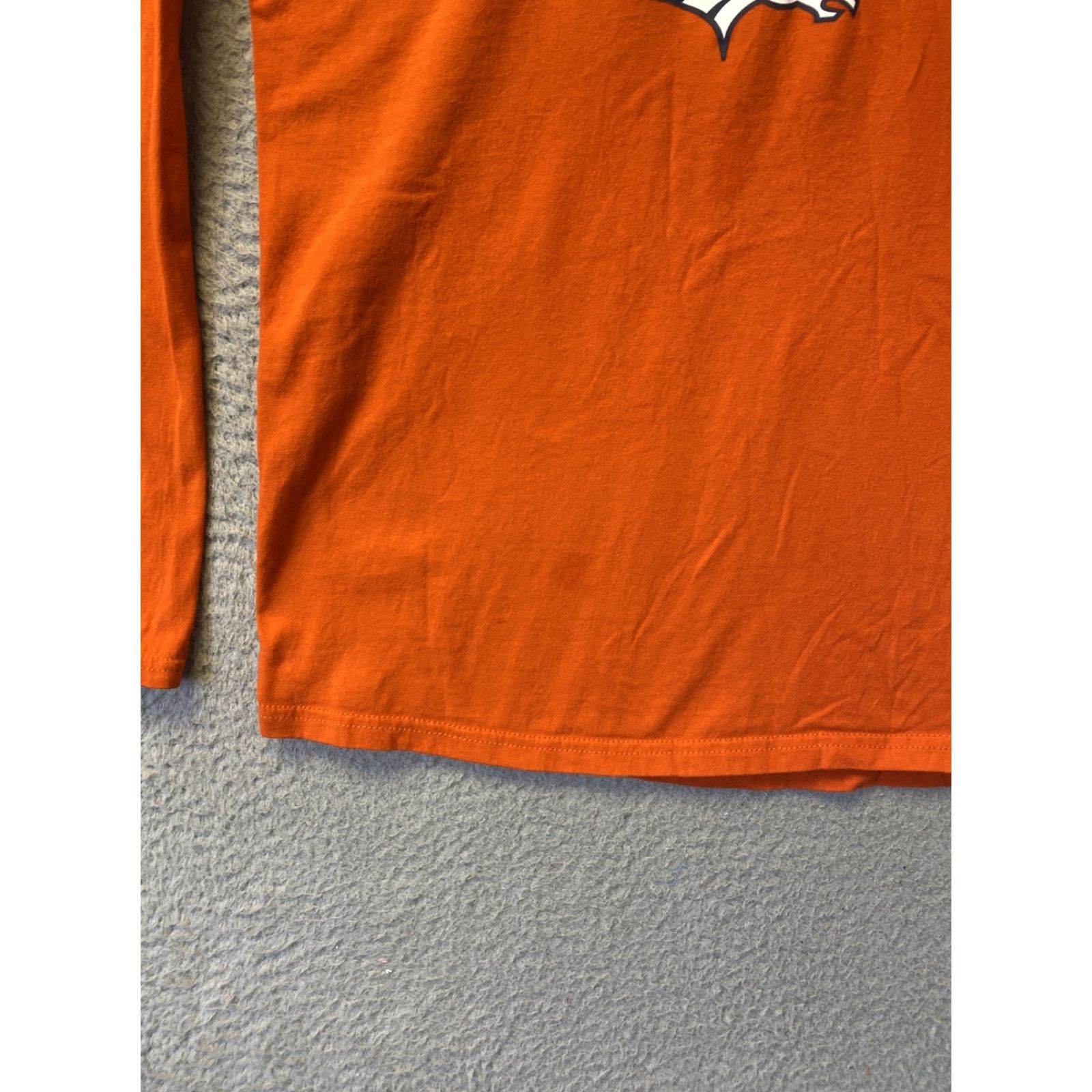NFL Denver Broncos Shirt Mens Small Long Sleeve Orange NFL Football Logo 56-30 Sports NFL Football Mens Shirt Size US S / EU 44-46 / 1 - 3 Thumbnail