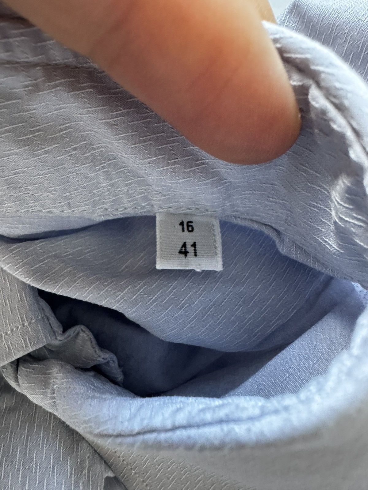Hermes Hermes Button Up Shirt Clou de Selle Cuff Size US L / EU 52-54 / 3 - 2 Thumbnail