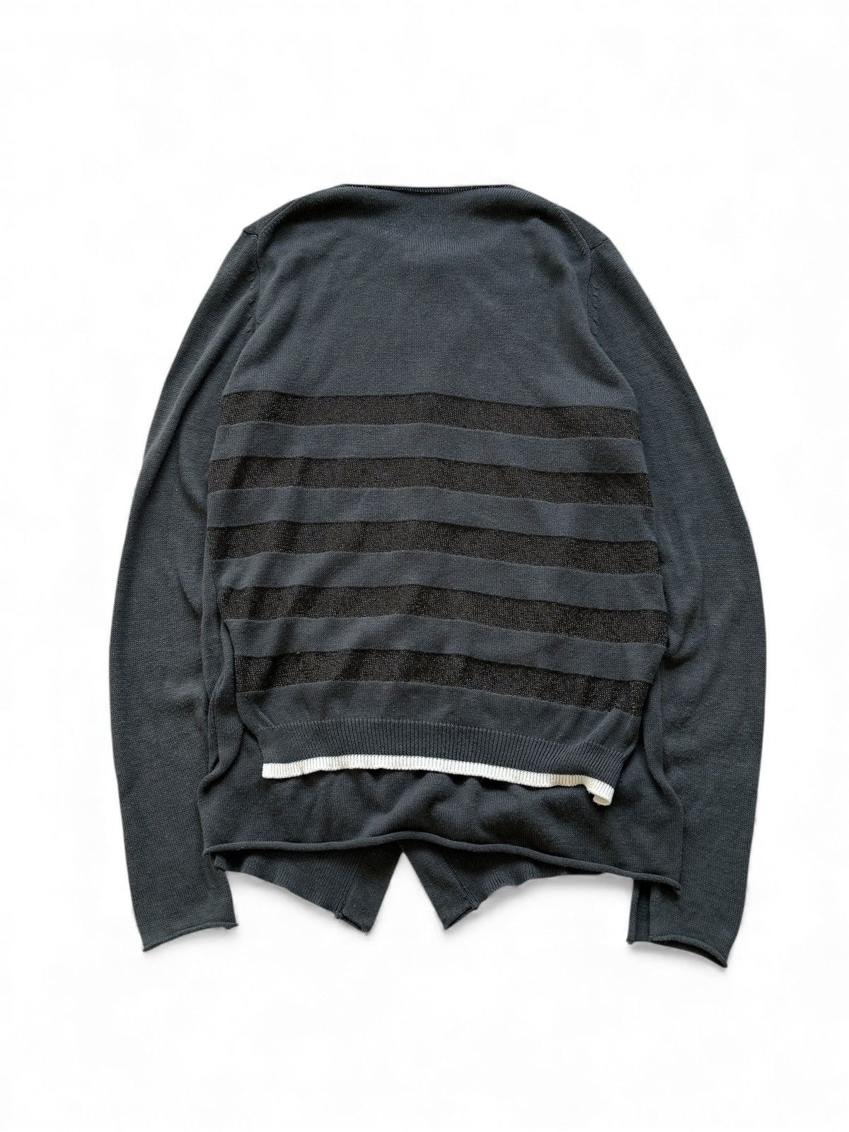Yohji Yamamoto Y’S Yohji Yamamoto Two Layer Knit Sweater Size M / US 6-8 / IT 42-44 - 7 Thumbnail