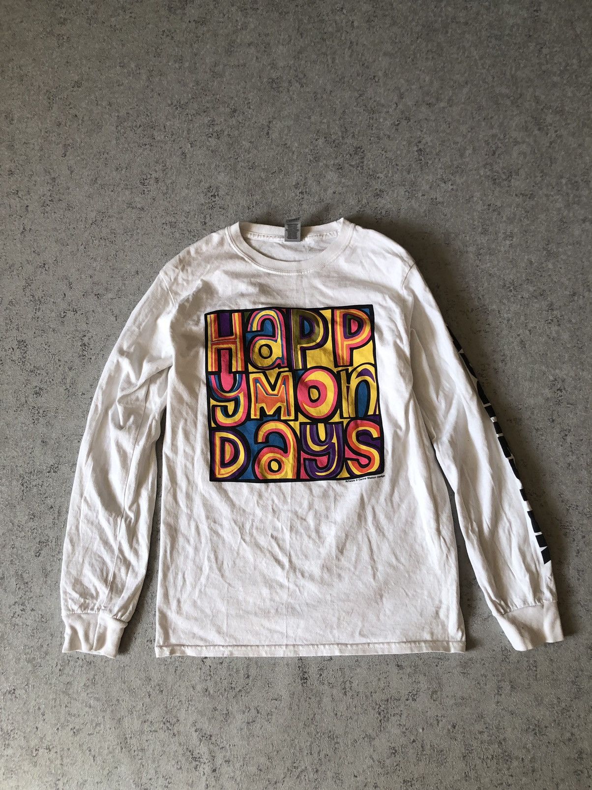 Band Tees HAPPY MONDAYS LONG SLEEVE SHIRT Size US S / EU 44-46 / 1 - 1 Thumbnail