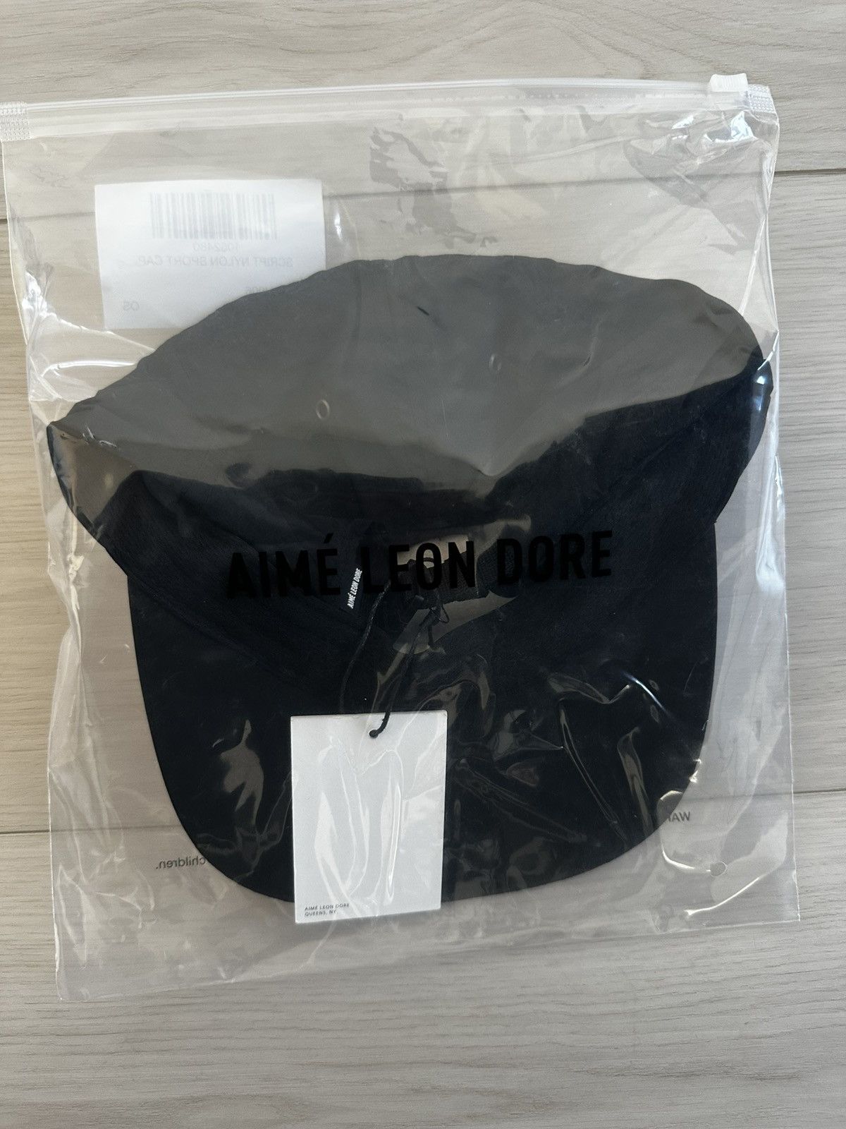 Aime Leon Dore NEW AIME LEON DORE Embroidered Script Sport Hat cap black Size ONE SIZE - 13 Thumbnail