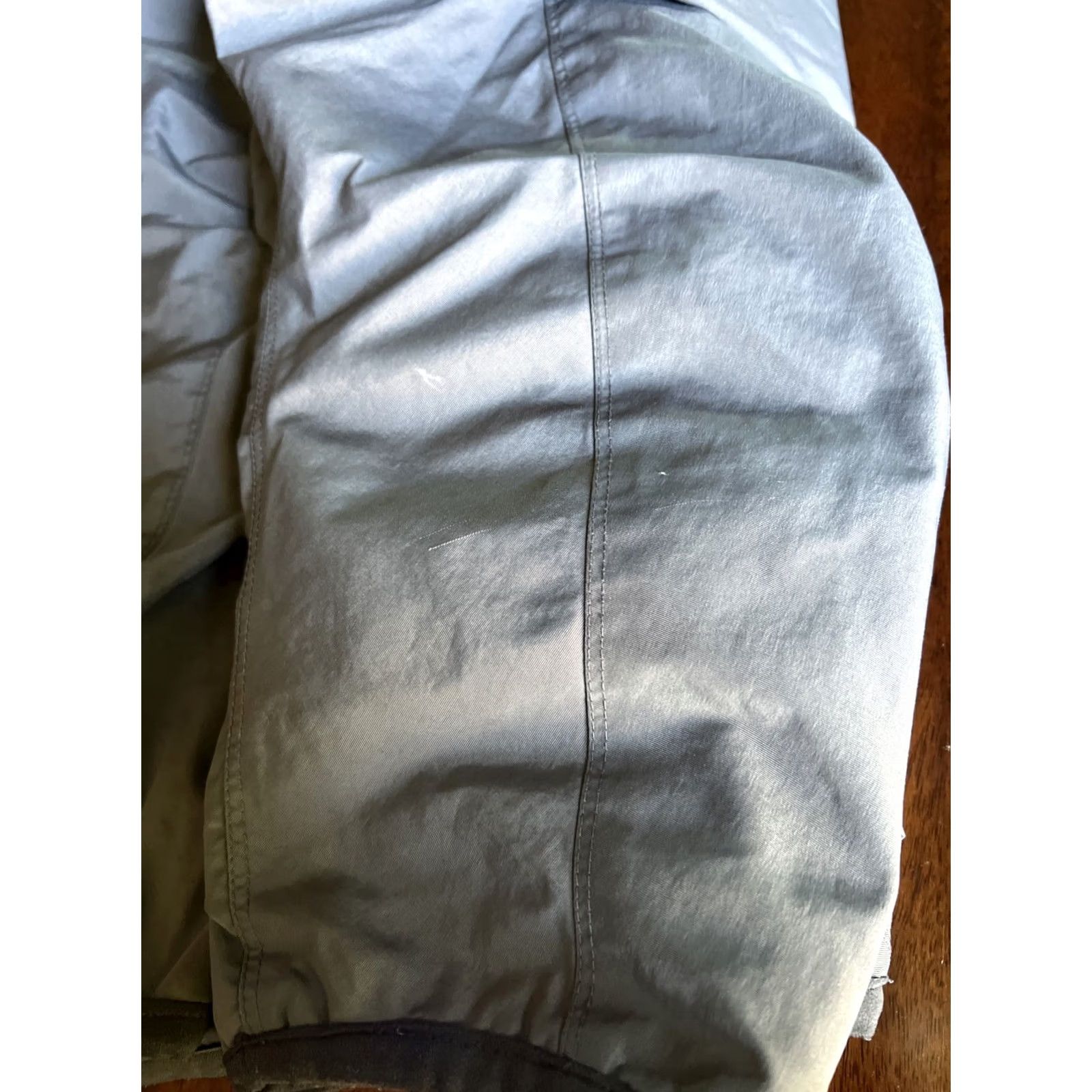 Nike VINTAGE Nike Jacket Mens Large Reversible Nylon Fleece Full Zip Hooded Pockets Gray/Yellow Logo Weathergear 90s Style Mens Size US L / EU 52-54 / 3 - 7 Thumbnail