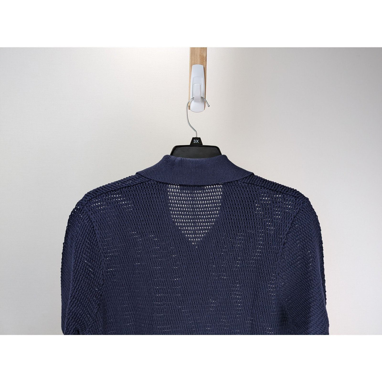 Frame o1rshd1 CC20 Short Sleeve Sweater Polo Shirt in Navy Size US S / EU 44-46 / 1 - 8 Thumbnail