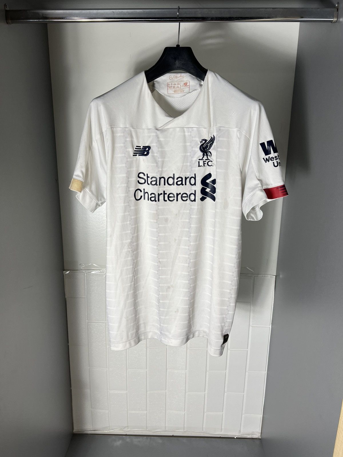 New Balance × Vintage VERY RARE NEW BALANCE FC LIVERPOOL ENGLAND SOCCER JERSEY Y2K Size US XL / EU 56 / 4 - 1 Thumbnail