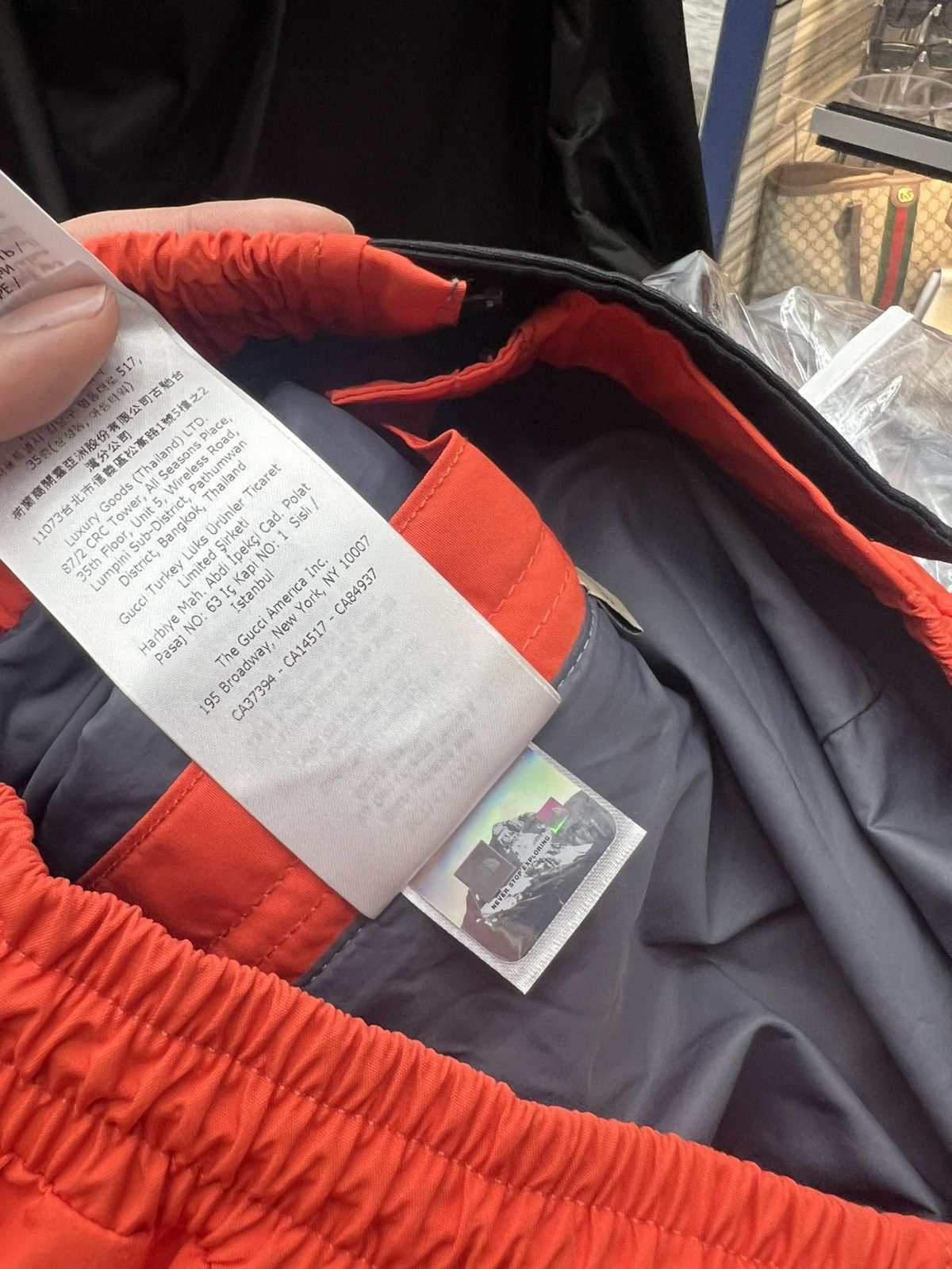 Gucci Gucci x NorthFace Orange Windbreaker Set Size S / US 4 / IT 40 - 12 Thumbnail
