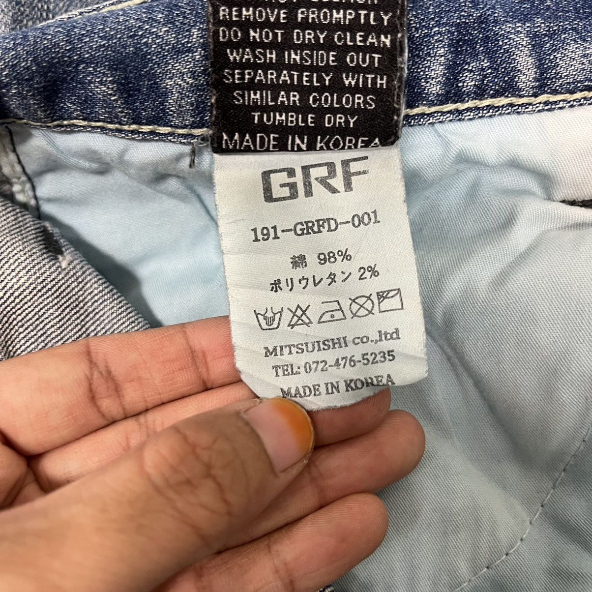 Other Vintage GRF Distressed Denim Jeans Size US 34 / EU 50 - 22 Thumbnail