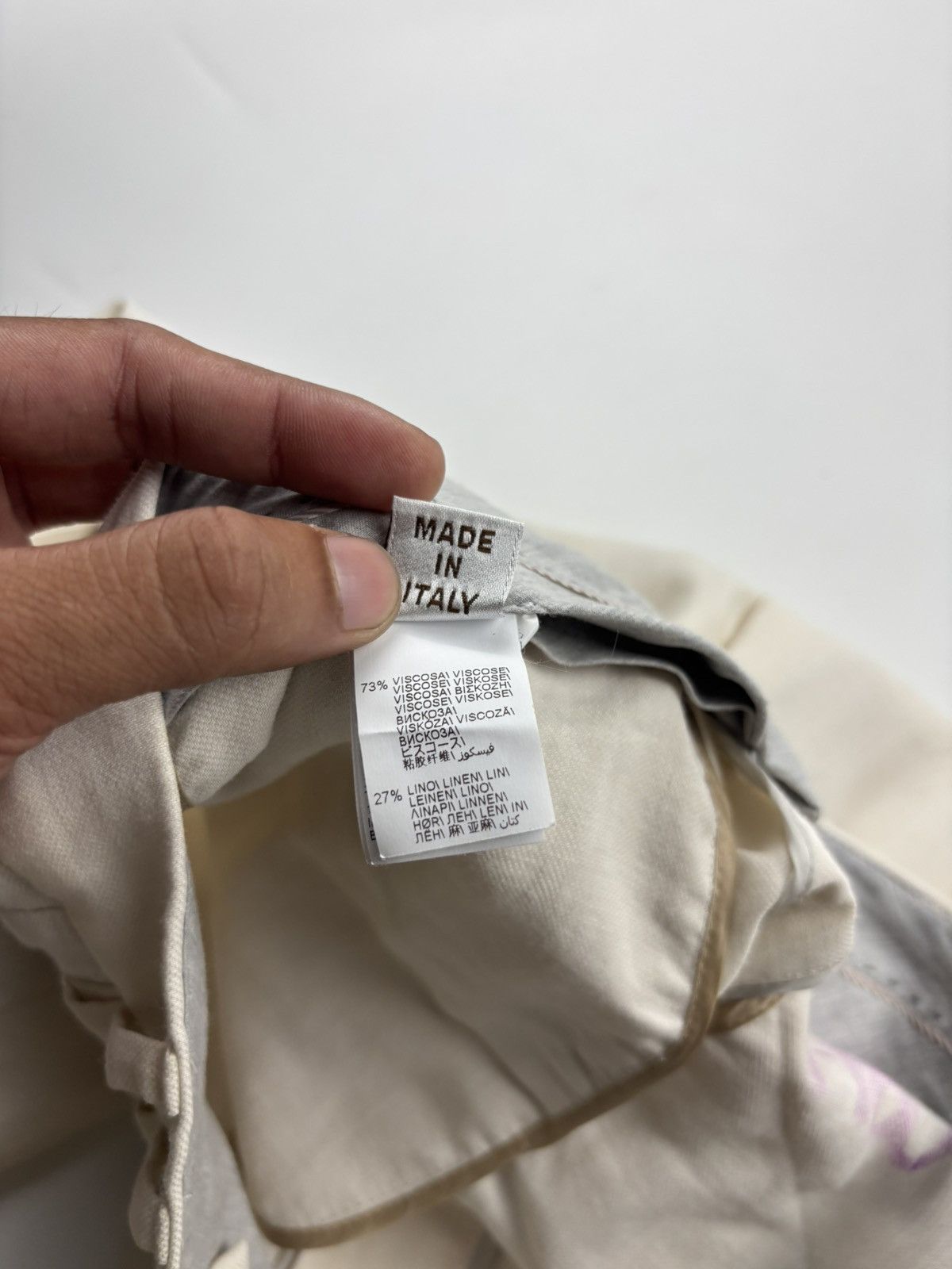 Brunello Cucinelli Brunello Cucinelli Linen Trousers Size 27" / US 4 / IT 40 - 8 Thumbnail