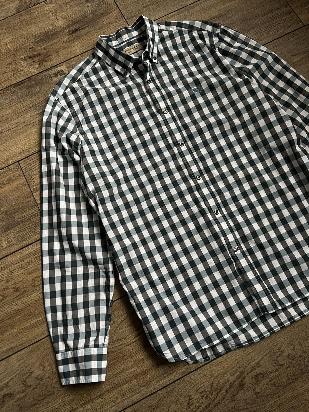 Burberry Burberry London Plaid Shirt Size US XL / EU 56 / 4 - 2 Thumbnail