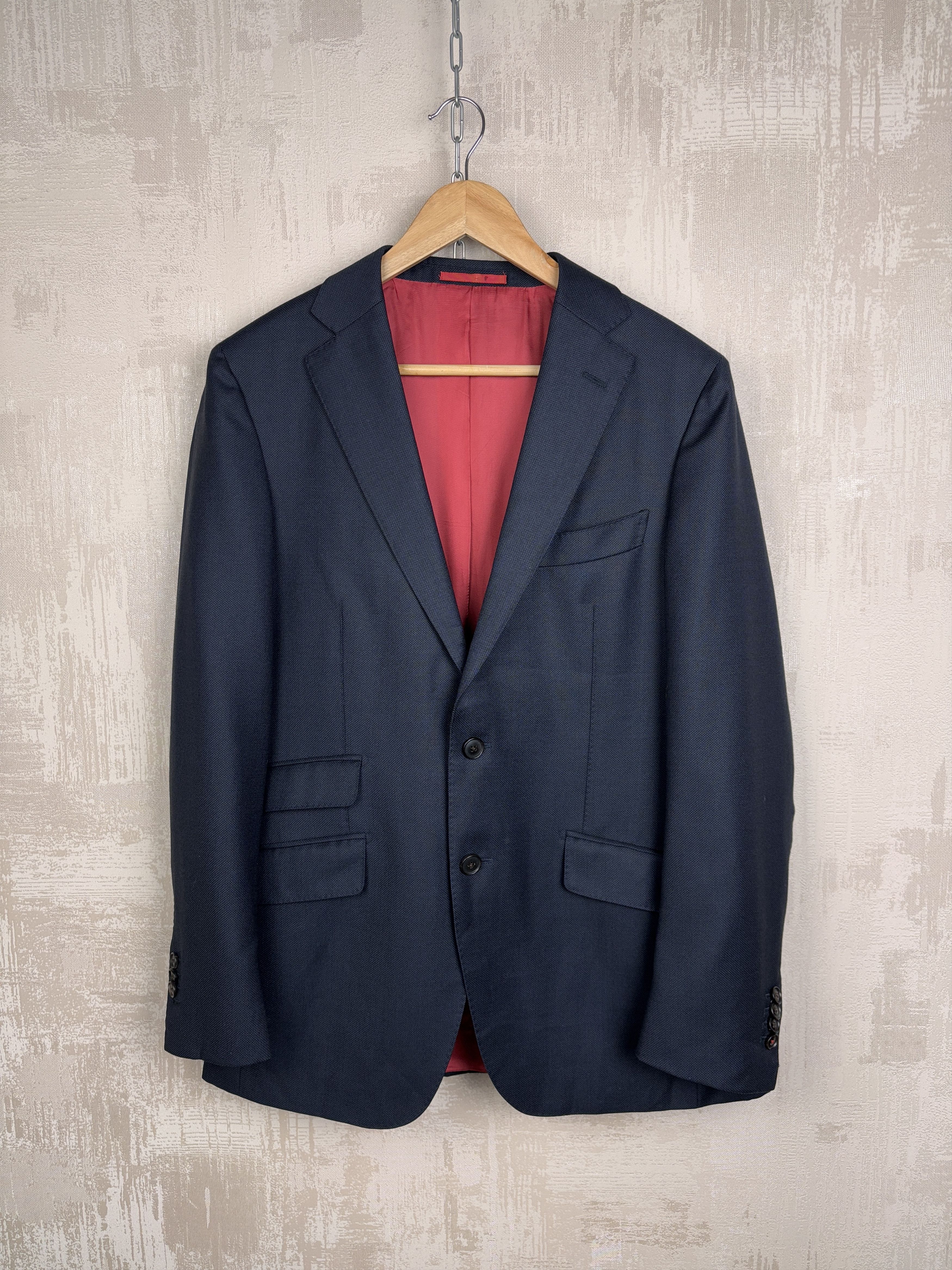 Suitsupply Suitsupply Sienna Blazer Wool Vitale Barberis Canonico Navy Size 40R - 1 Thumbnail
