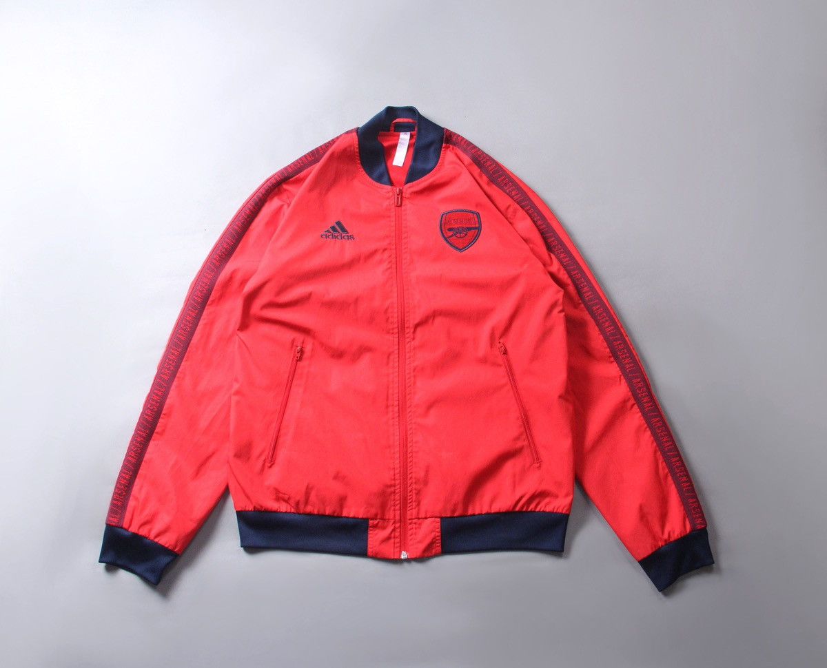 Adidas Adidas Arsenal Football Vintage 2019 Anthem Jacket Soccer M Size US M / EU 48-50 / 2 - 1 Thumbnail