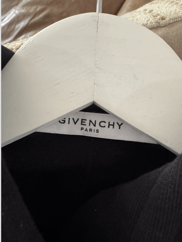 Givenchy Madonna Men's Black Sweatshirt Hoodie l Size Small