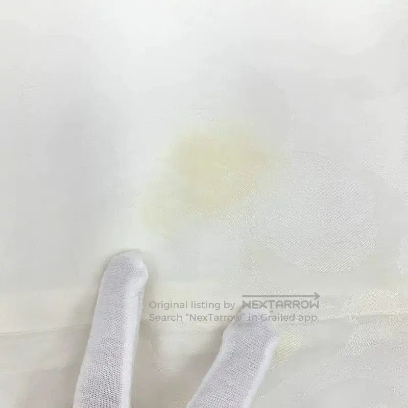 Chanel Chanel White Cotton Casual Pants for Women . Size 23" - 9 Thumbnail