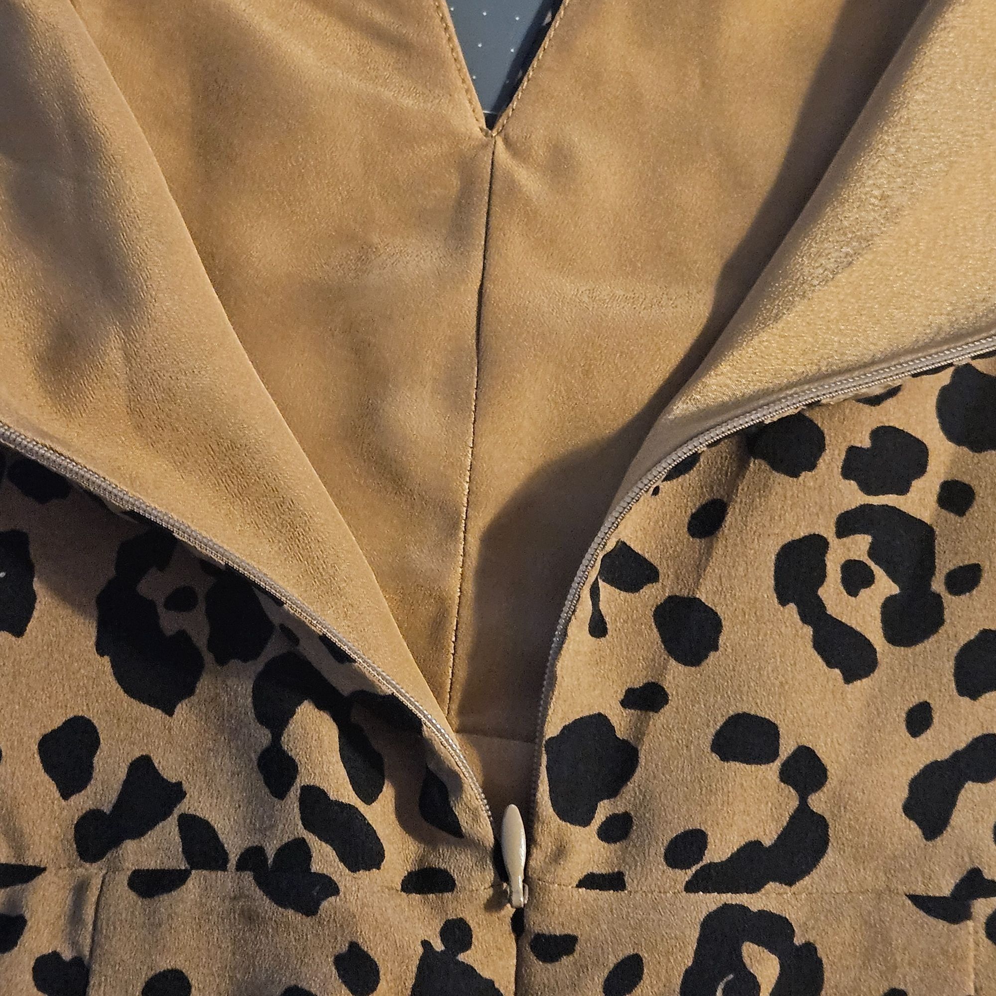 Lovers and Friends Lovers & Friends Tan Leopard XS Romper Cottage core Boho Chi Size XS / US 0-2 / IT 36-38 - 4 Thumbnail