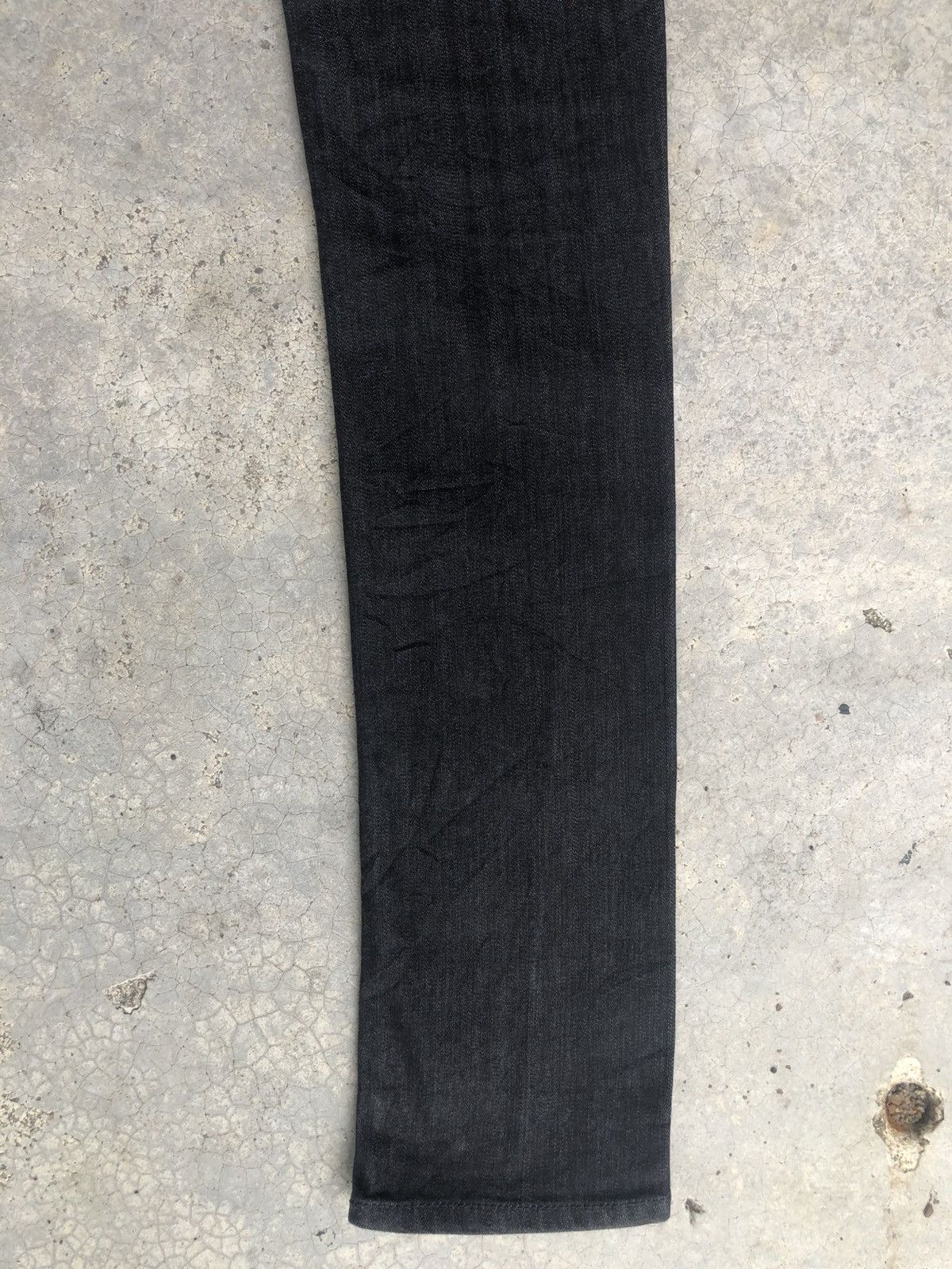 Wooyoungmi Wooyoungmi Leather Pocket Distressed Skinny Jeans Size US 32 / EU 48 - 12 Thumbnail