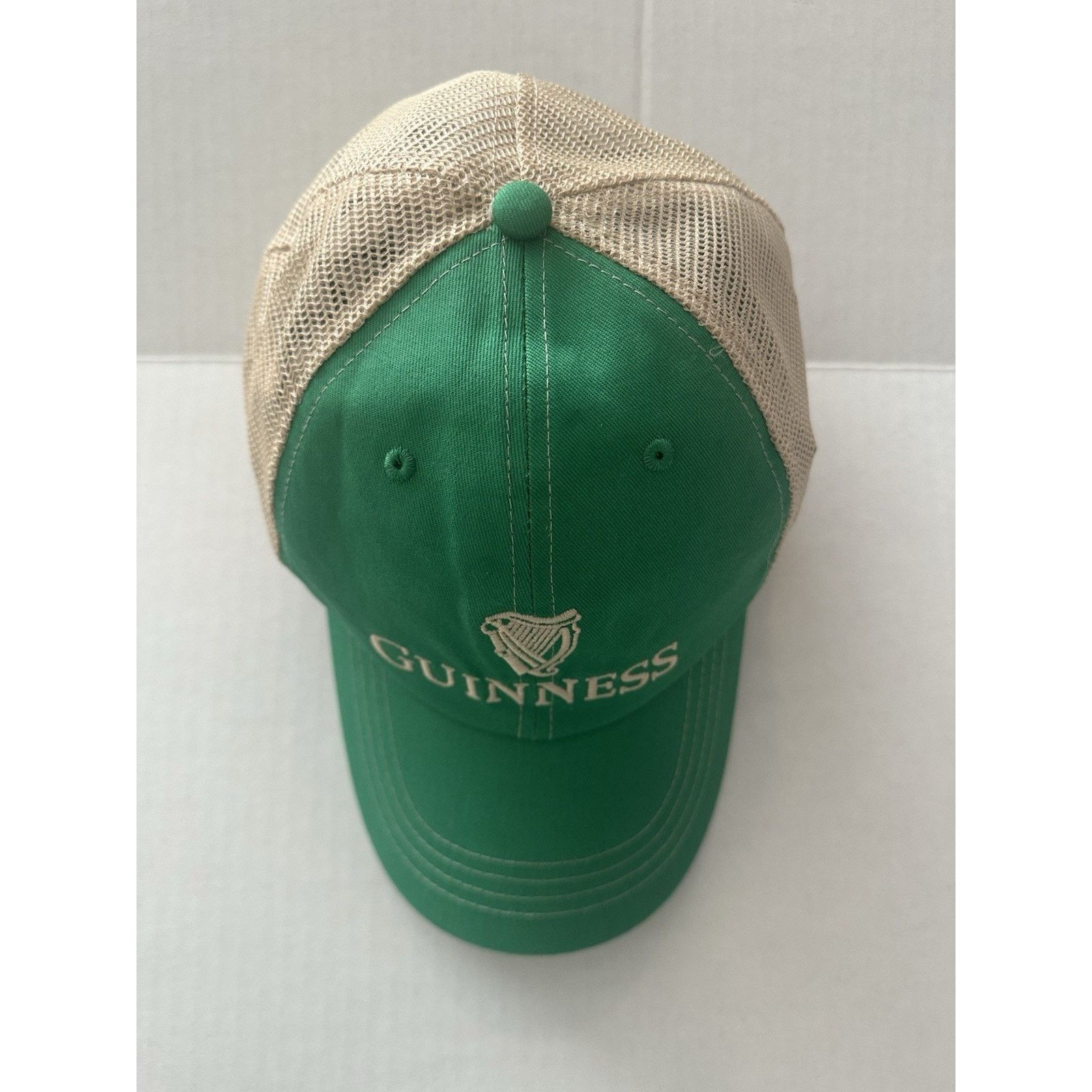 Other Guinness Draught Stout Beer Trucker Mesh Hat Cap OSFM Green Size ONE SIZE - 11 Thumbnail