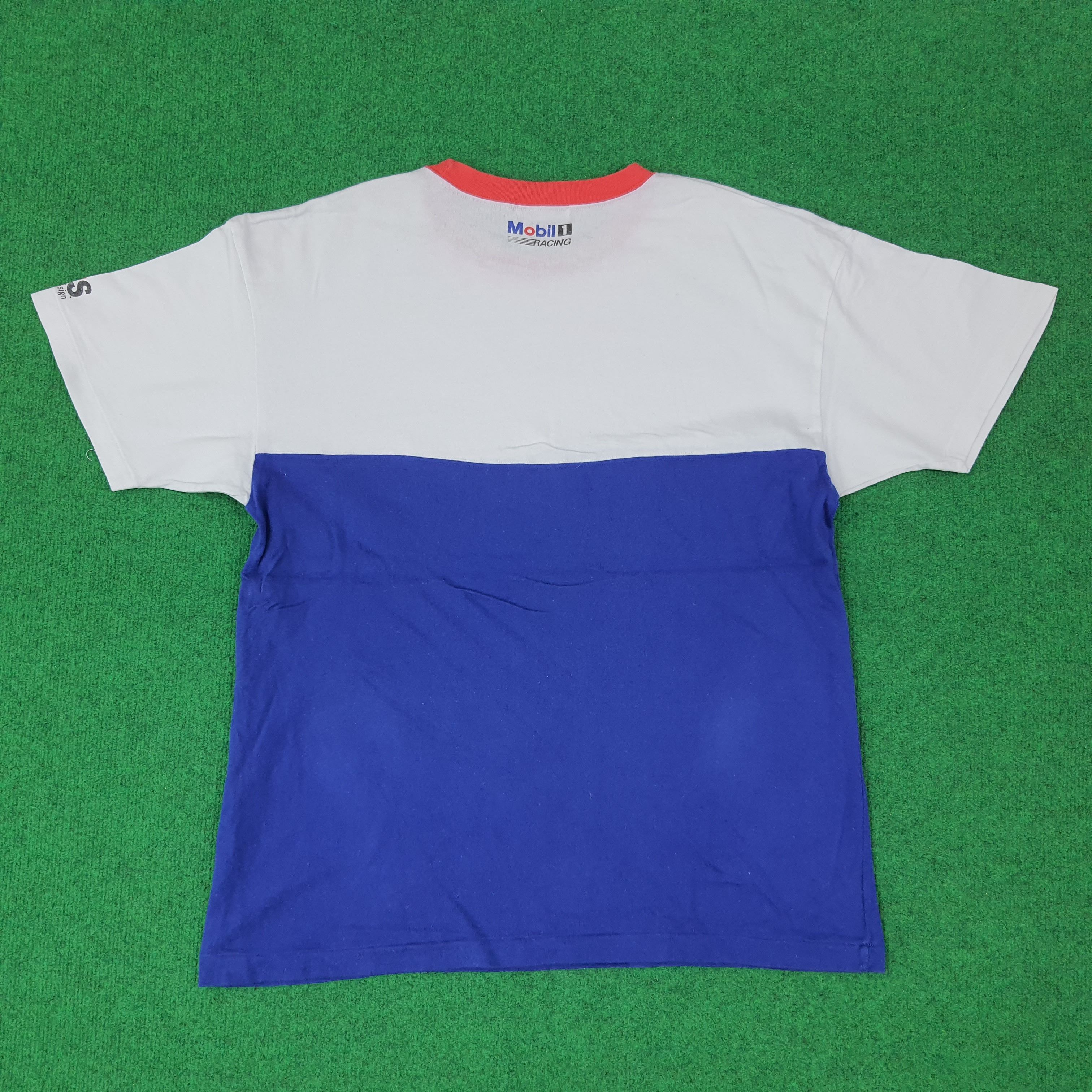 Issey Miyake Vintage Issey Miyake x Mobil 1 Racing Sport Tshirt C239N35 Size US L / EU 52-54 / 3 - 3 Thumbnail