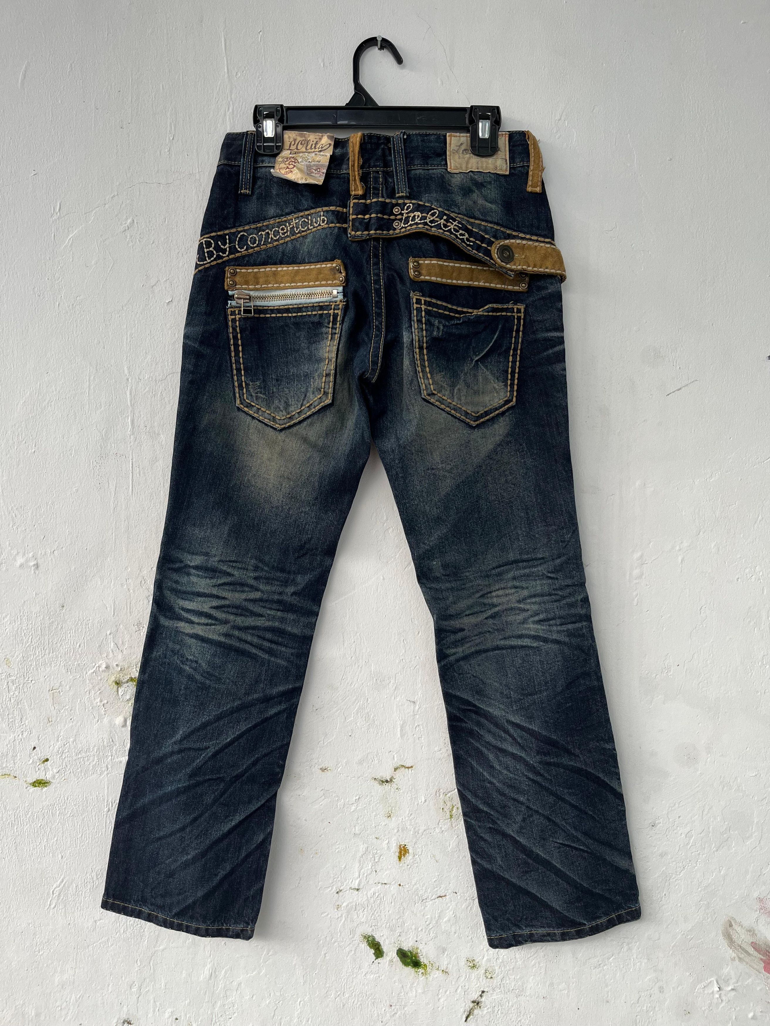 Tornado Mart Vintage Yoshitomo Nara x Lolita Washed Jeans Denim Size 30" / US 8 / IT 44 - 1 Thumbnail