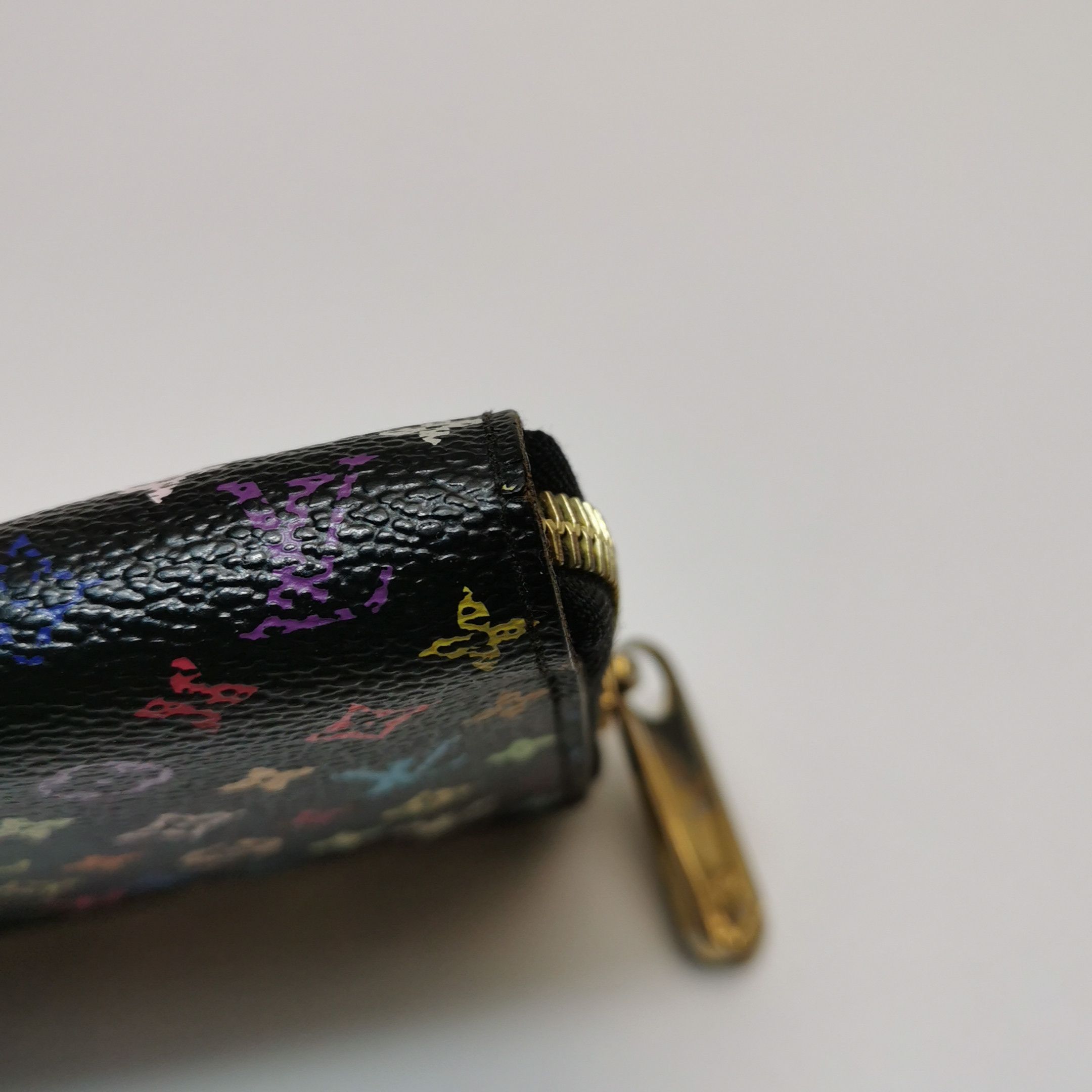 Louis Vuitton Louis Vuitton (LV) Zippy Black Tricolor Zip Around Wallet - Size ONE SIZE - 6 Thumbnail