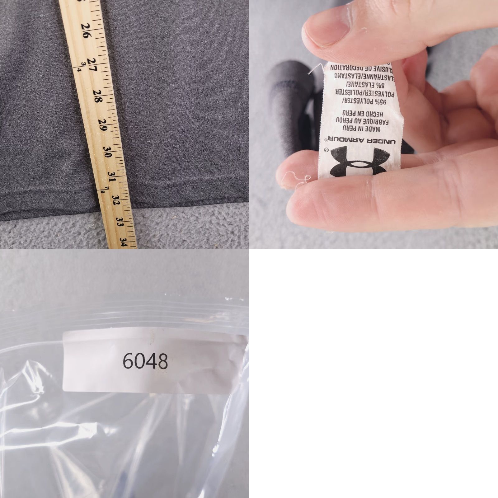 Under Armour Under Armour Polo Shirt Mens 2XL Gray Golf Performance Stretch Short Sleeve Size US XXL / EU 58 / 5 - 8 Thumbnail
