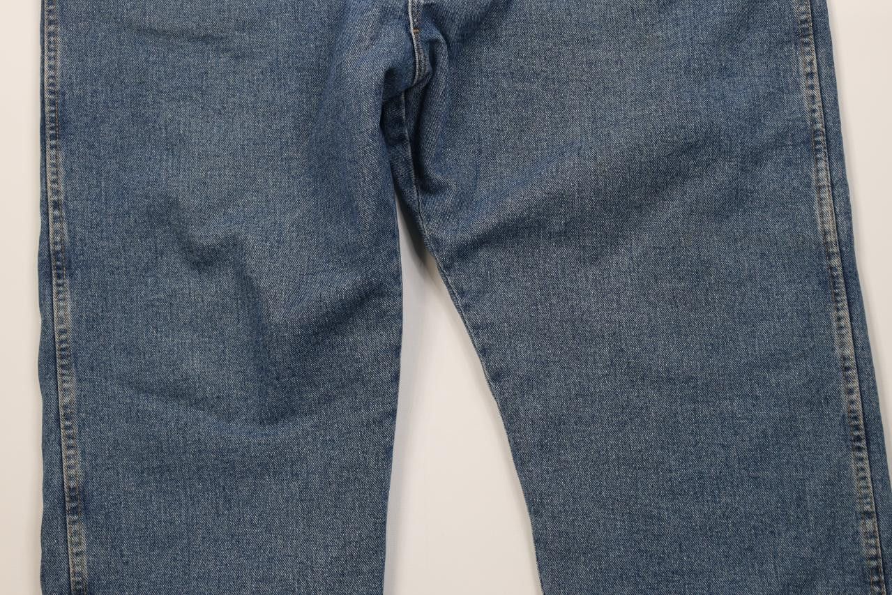 Wrangler Vintage Wrangler Fleece Lined Wide Leg Denim Jeans Blue Size US 44 / EU 60 - 4 Thumbnail