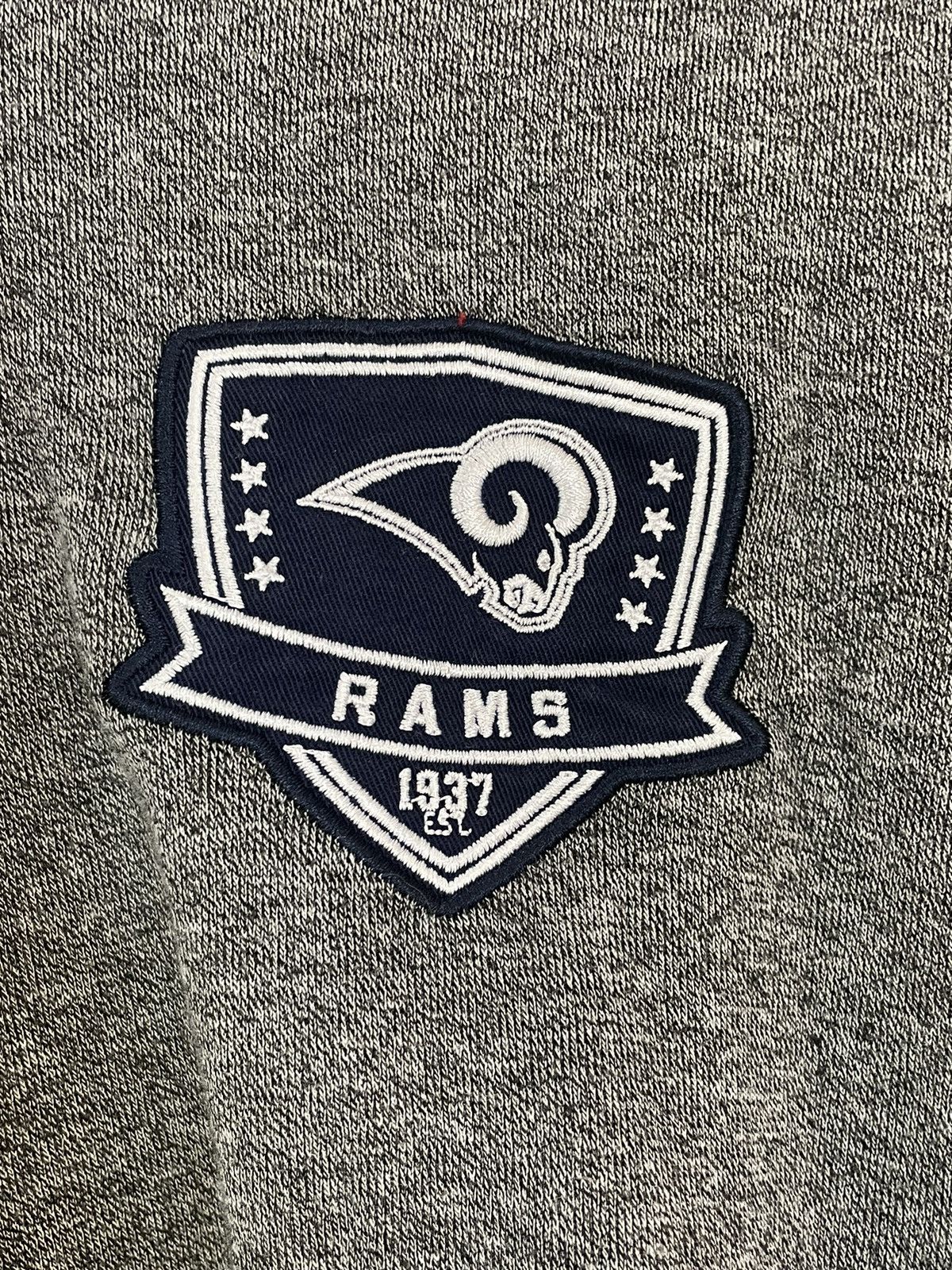 NFL × Vintage Vintage NFL Los Angeles Rams Zip Hoodie Size US XL / EU 56 / 4 - 4 Thumbnail