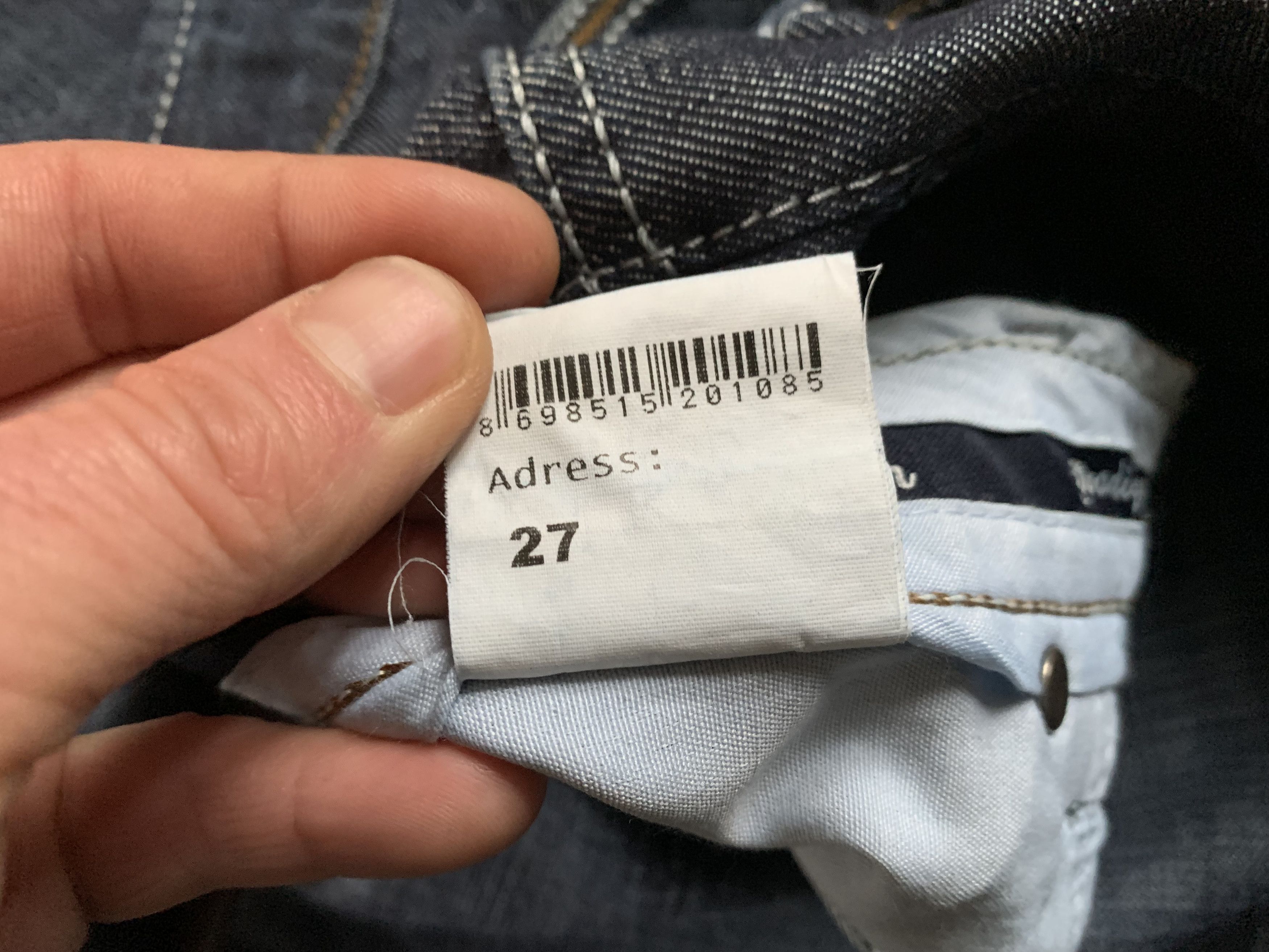 Other Vintage Prodigy Blue Denim Jeans Size US 36 / EU 52 - 13 Thumbnail