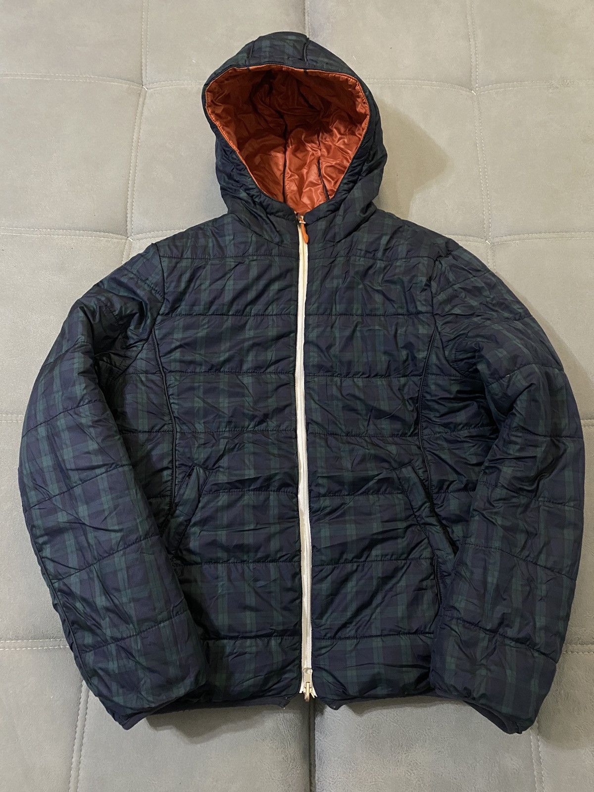 Armani × Emporio Armani × Giorgio Armani Armani Jeans Reversible Puffer Jacket Size US L / EU 52-54 / 3 - 2 Thumbnail