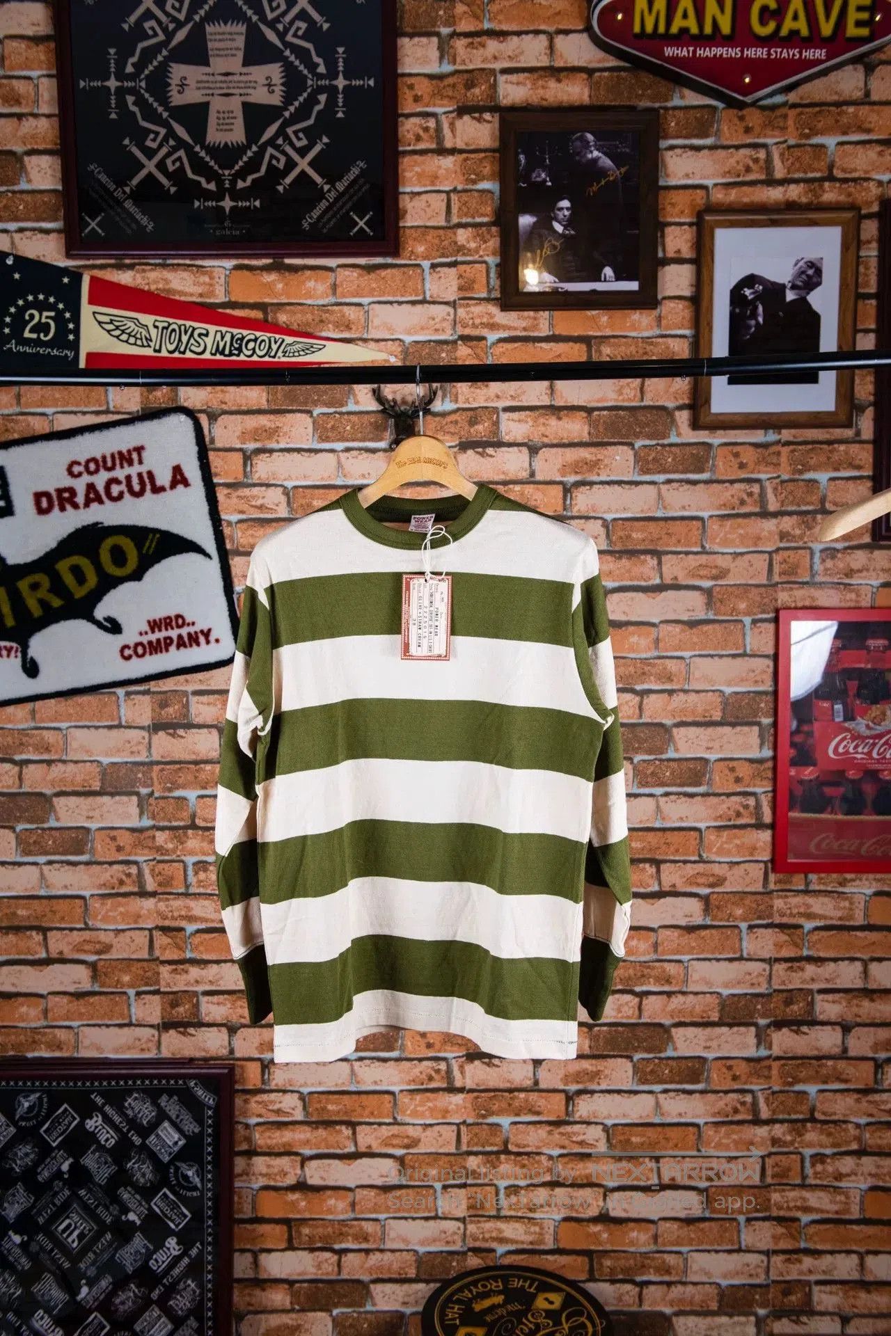 Freewheelers Long Sleeve Striped T-Shirt. Size US M / EU 48-50 / 2 - 2 Thumbnail