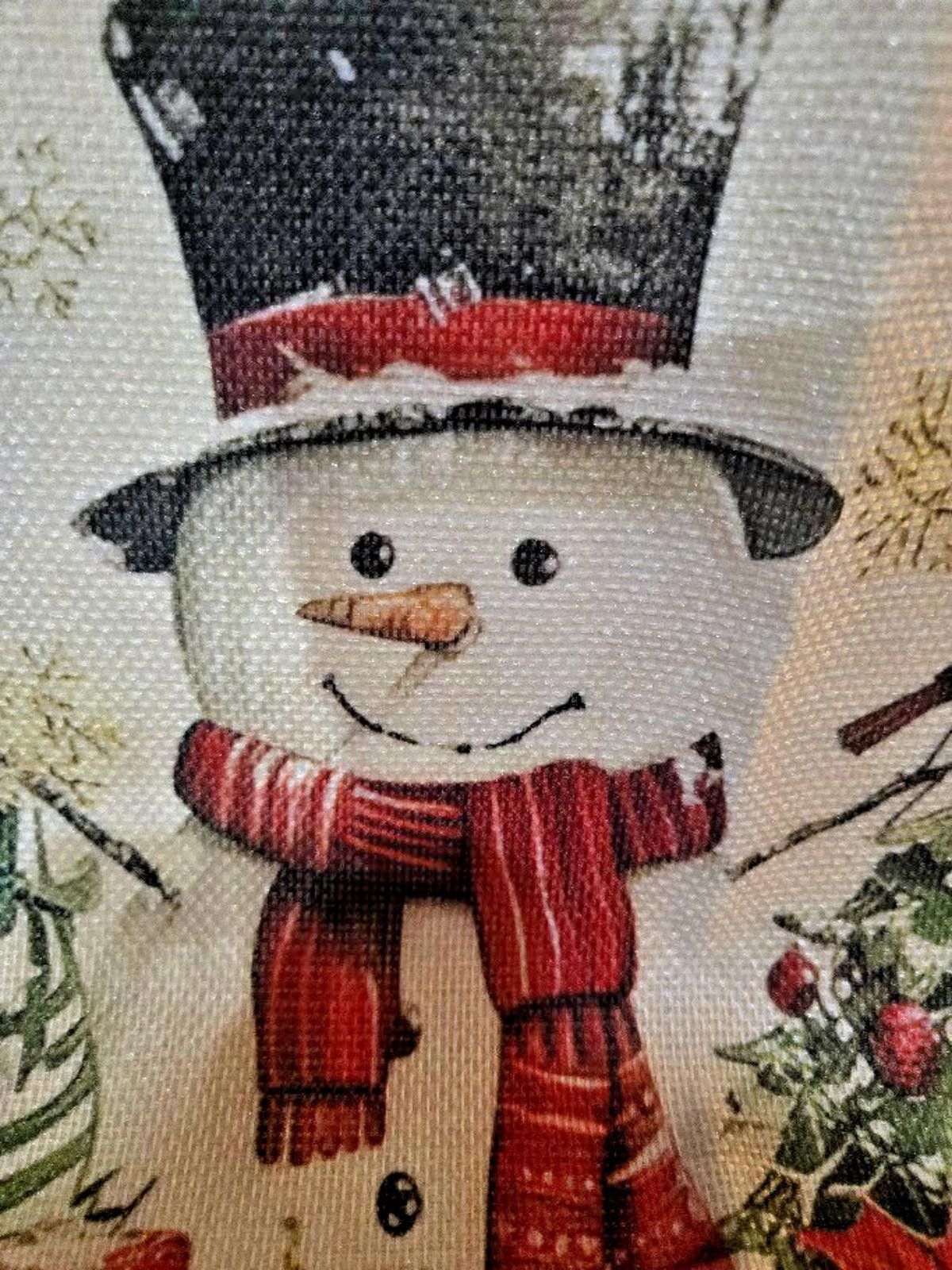 The Unbranded Brand Christmas Placemats Set of 6 Red Truck Let it Snow NEW Size ONE SIZE - 3 Thumbnail