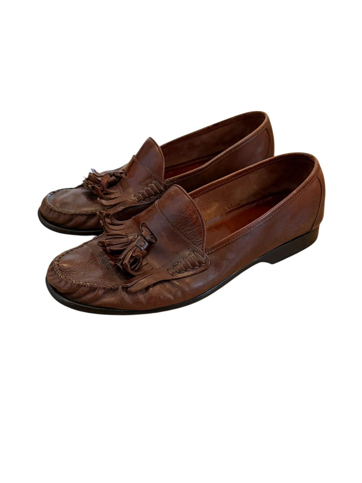Bally Bally vintage leather tassel loafers size 10 Size US 10 / EU 43 - 2 Thumbnail