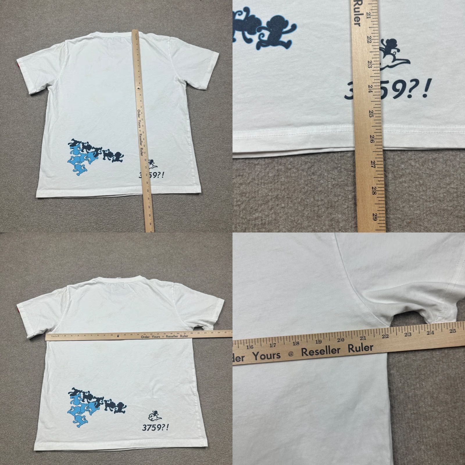 Vintage VINTAGE Go-Coo Shirt Mens 3XL White Short Sleeve USA VTG Graphic Size US XXL / EU 58 / 5 - 8 Thumbnail