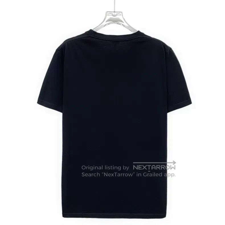 Loewe Loewe Black logo embroidery cotton round neck short-sleeve Size US L / EU 52-54 / 3 - 2 Thumbnail