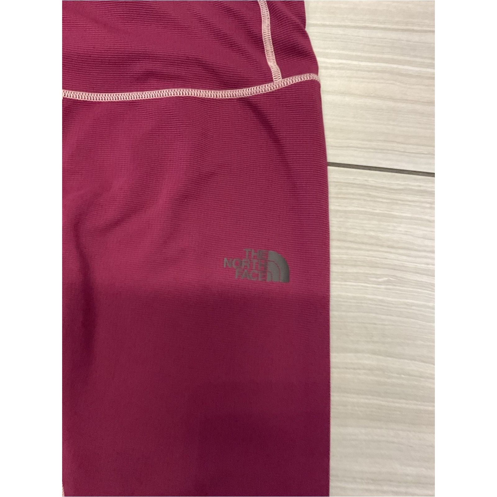 The North Face The North Face Burgundy Performance Leggings Size 32" / US 10 / IT 46 - 3 Thumbnail