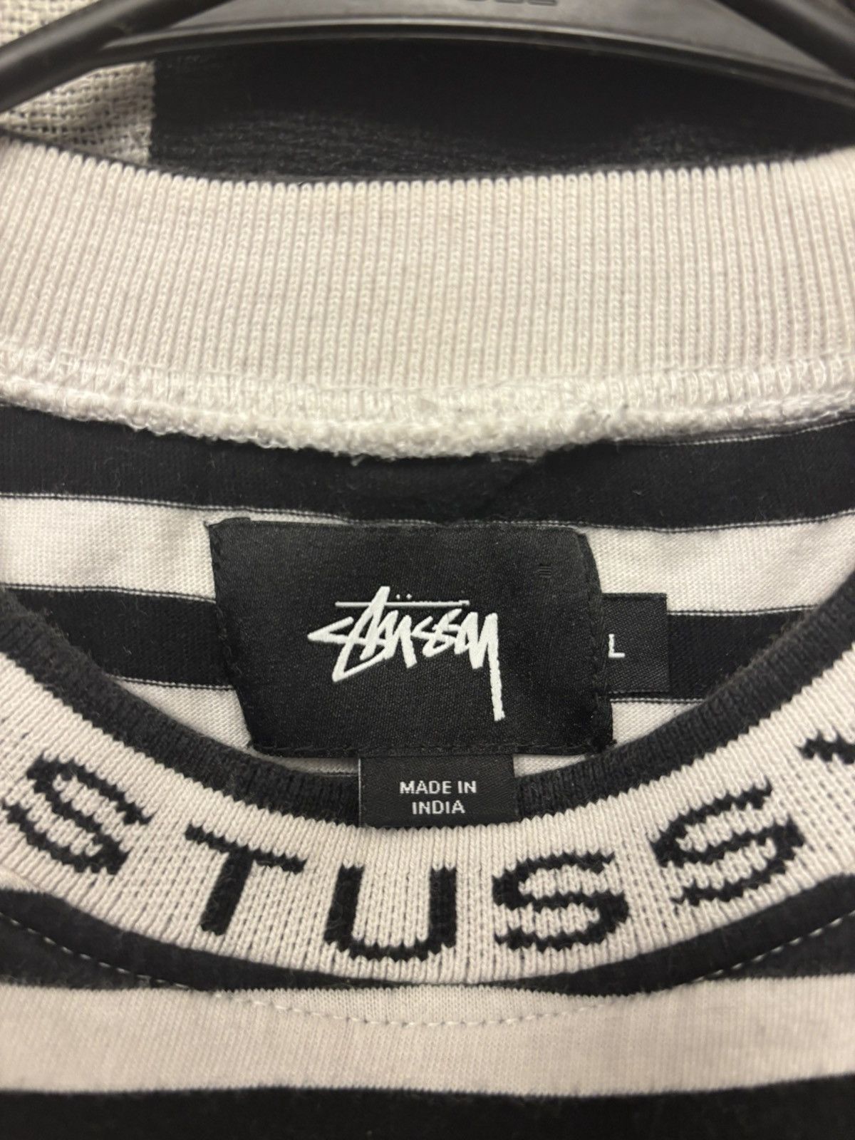 Stussy Stussy Spell Out Mock Neck Size US L / EU 52-54 / 3 - 4 Thumbnail