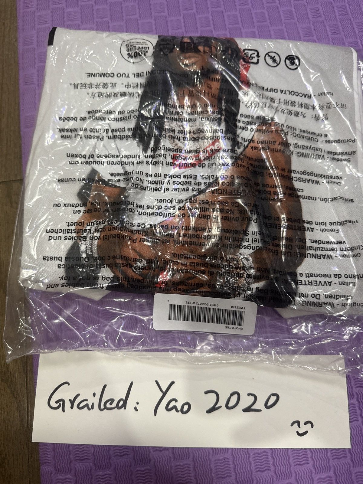 Supreme Supreme playboi Carti Tee Size US L / EU 52-54 / 3 - 1 Thumbnail
