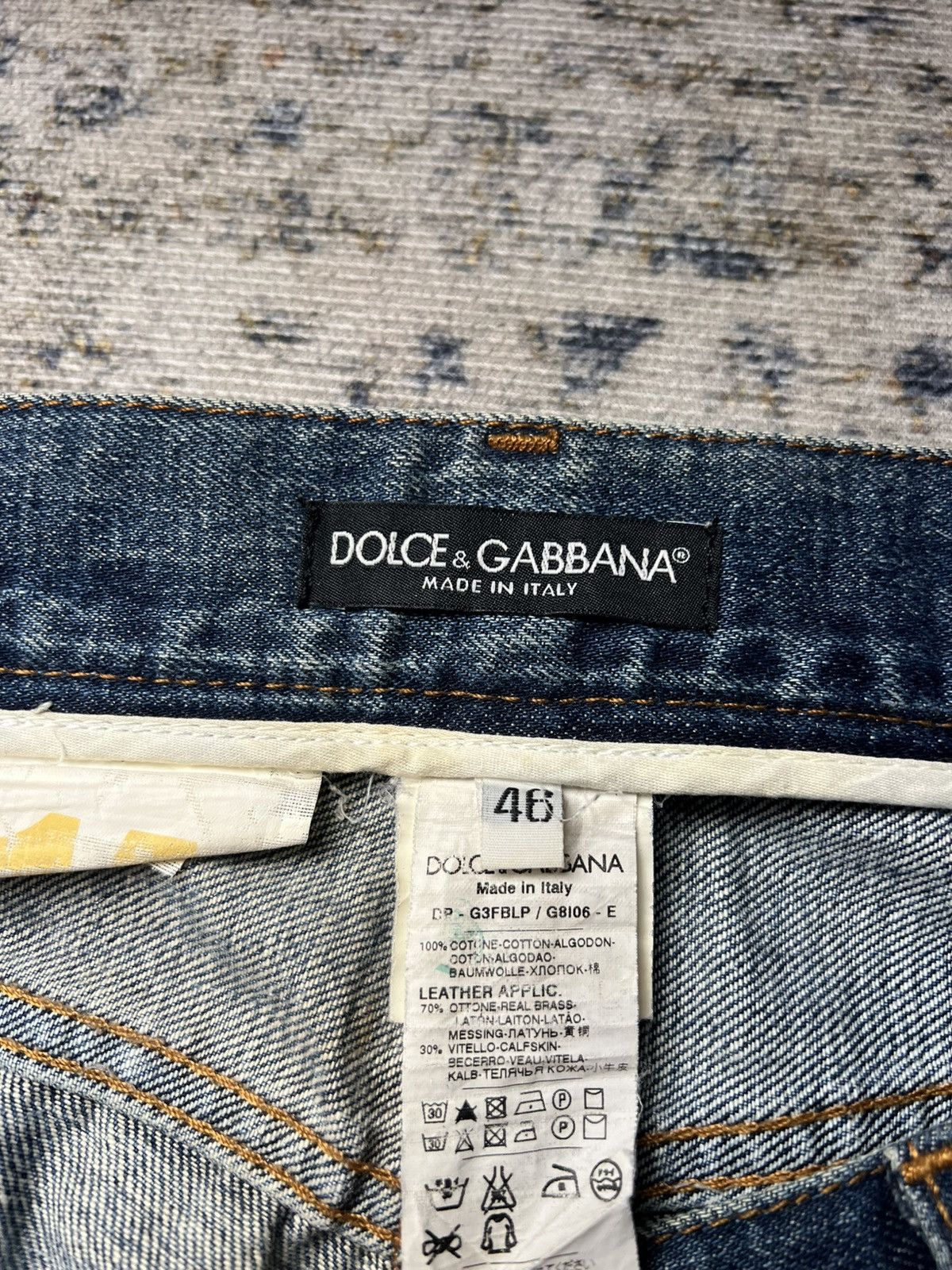 Dolce & Gabbana Dolce & Gabbana Slim Jeans Size US 33 - 7 Thumbnail