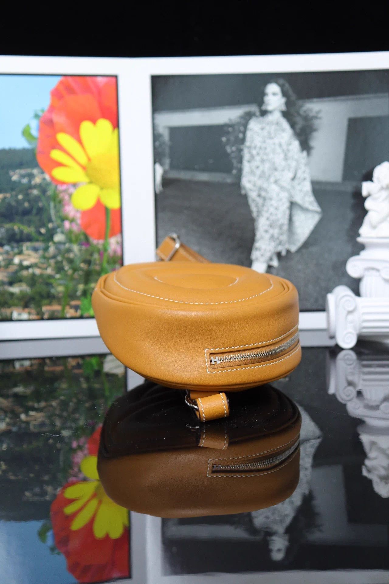 Hermes Hermès Picotin waist bag Sesame S Leather 19-13-4 D Size ONE SIZE - 3 Thumbnail