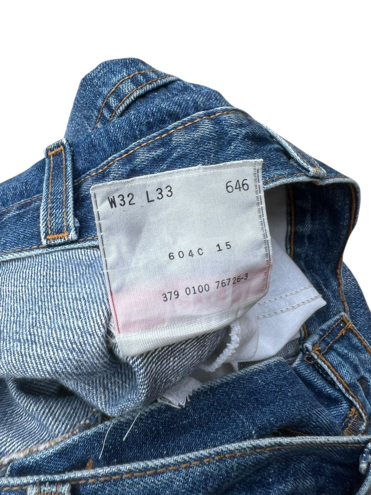 Levi's Vintage 2000 Levi’s 646 Orange Tab Fade Denim Bootcut Jeans Size US 32 / EU 48 - 23 Thumbnail