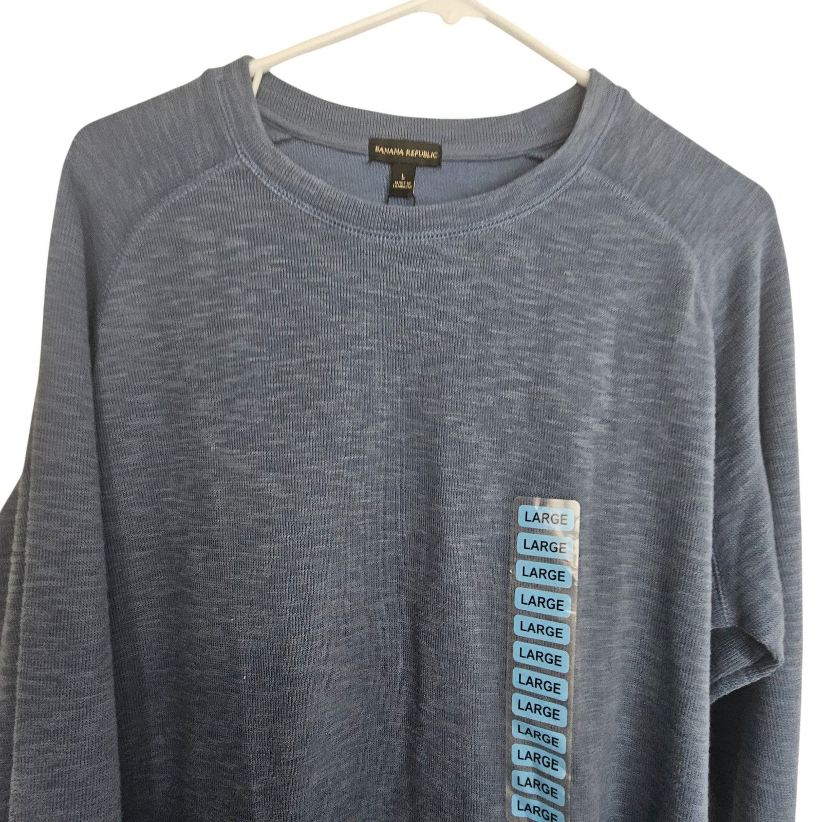 Banana Republic Banana Republic Mens Crew Neck T-Shirt L Classic Minimalist Size US L / EU 52-54 / 3 - 2 Thumbnail