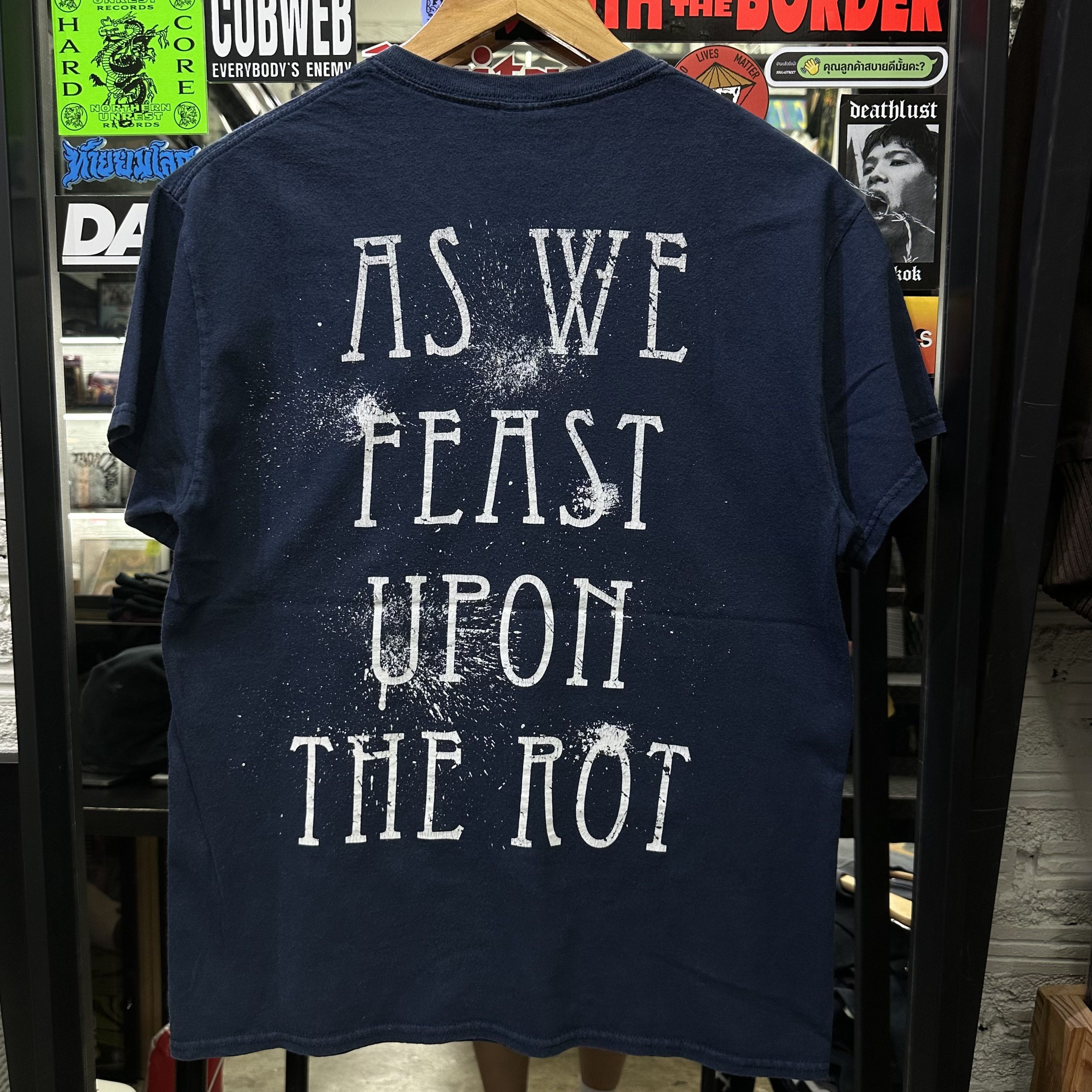 Band Tees THE ACACIA STRAIN As We Feast Upon The Rot Hardcore Shirt Size US M / EU 48-50 / 2 - 4 Thumbnail