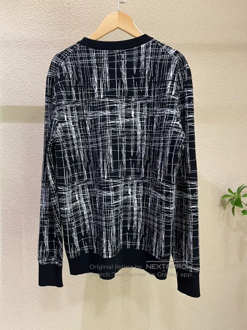 Dior Dior Black and white line wool sweater knitwear Size US S / EU 44-46 / 1 - 2 Thumbnail