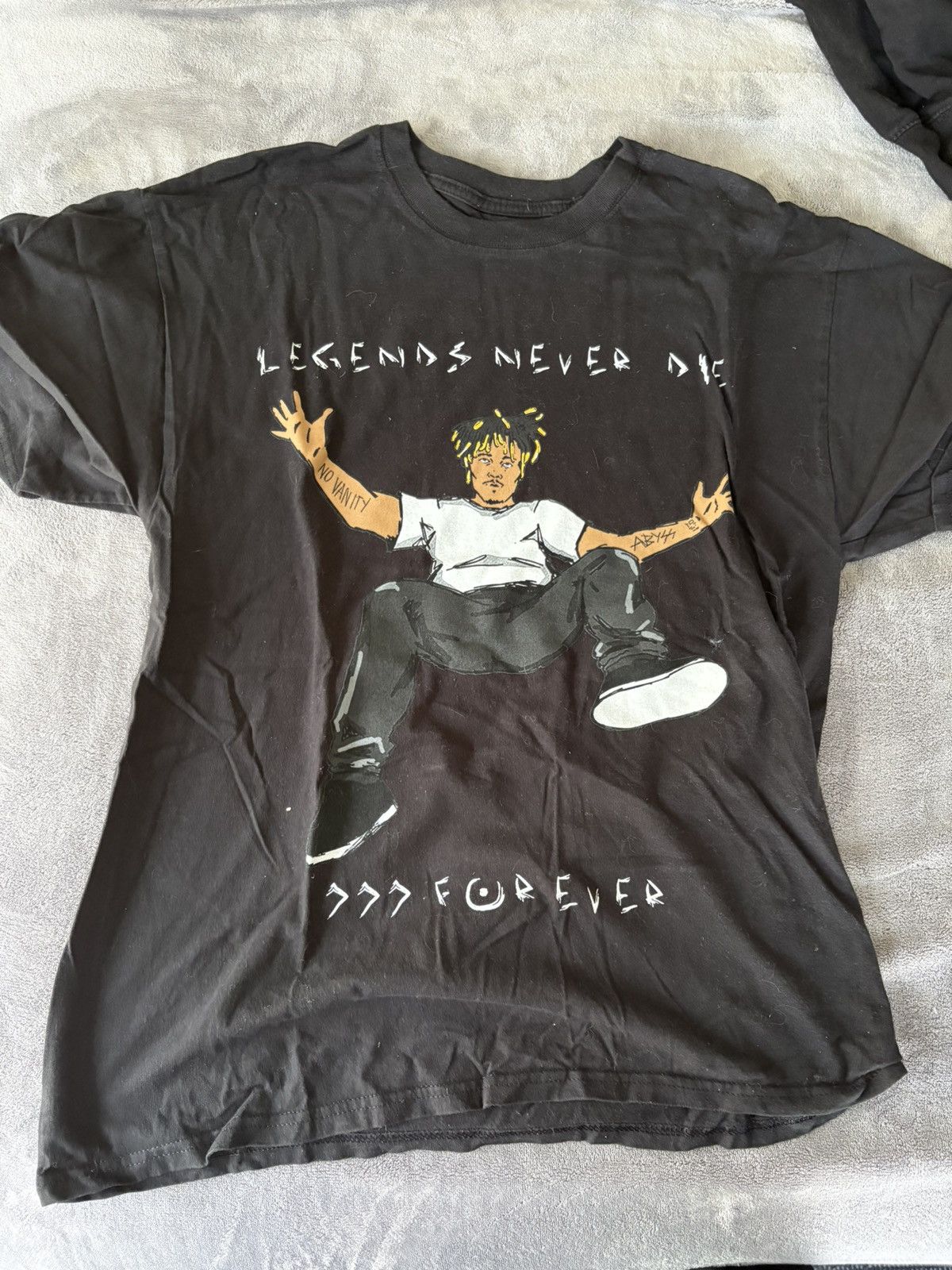 999 Club Juice Wrld T shirt Size US L / EU 52-54 / 3 - 1 Thumbnail