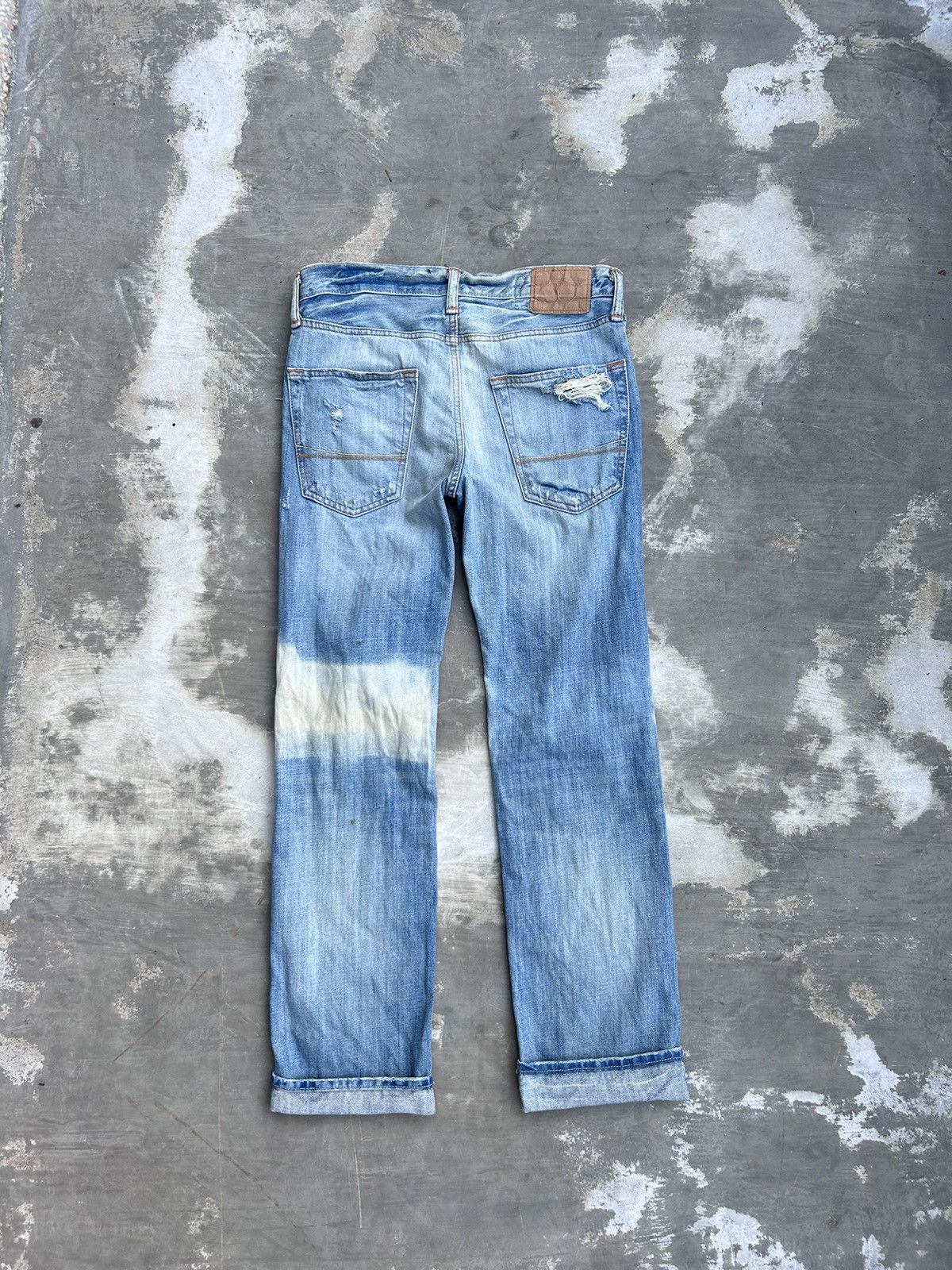 Abercrombie & Fitch × Vintage Abercrombie & Fitch Distressed Denim Size US 33 - 22 Thumbnail