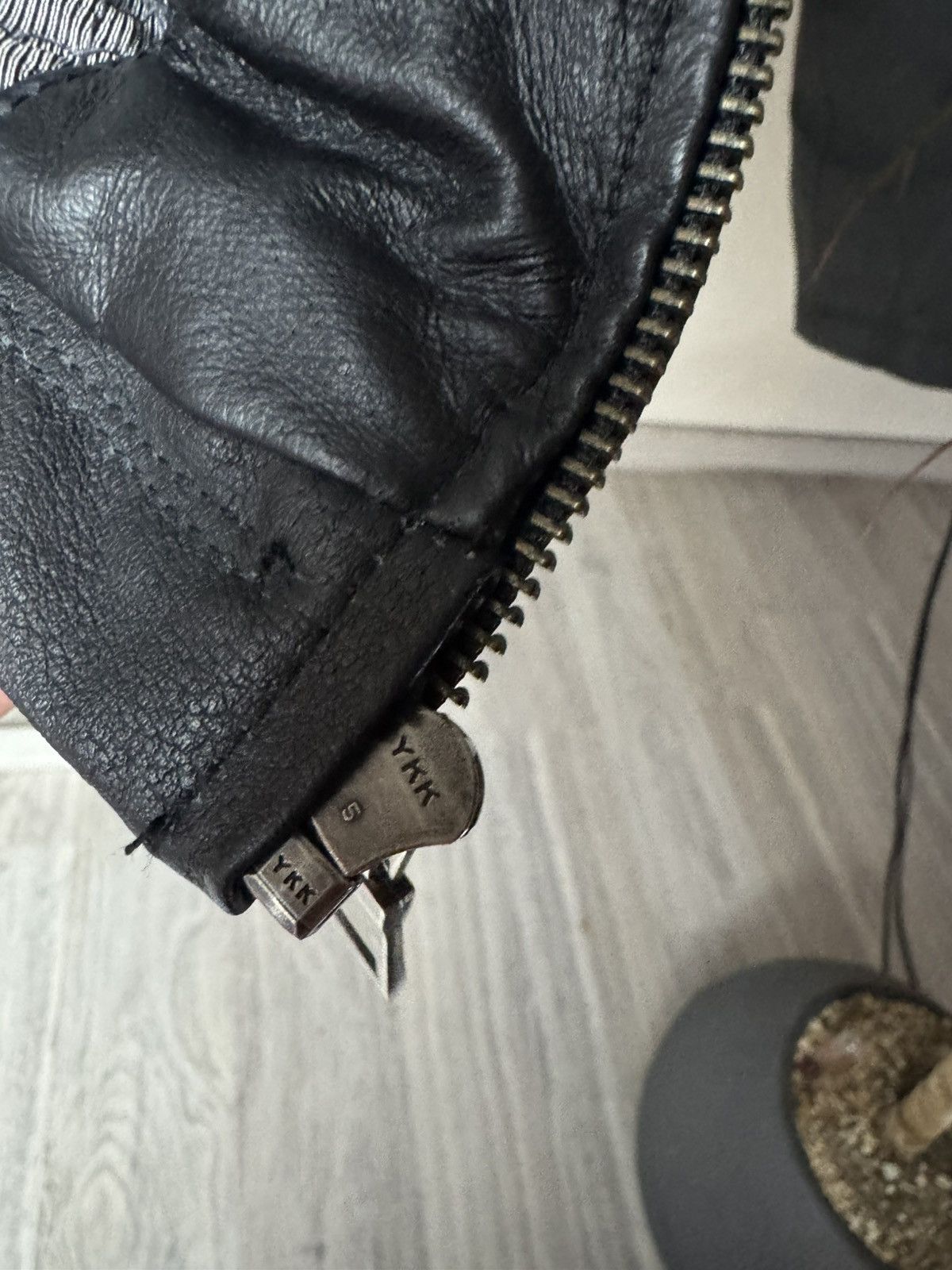 Genuine Leather Y2K Vintage Oversized Detroit Leather Jacket ysl gucci prada Size US M / EU 48-50 / 2 - 5 Thumbnail